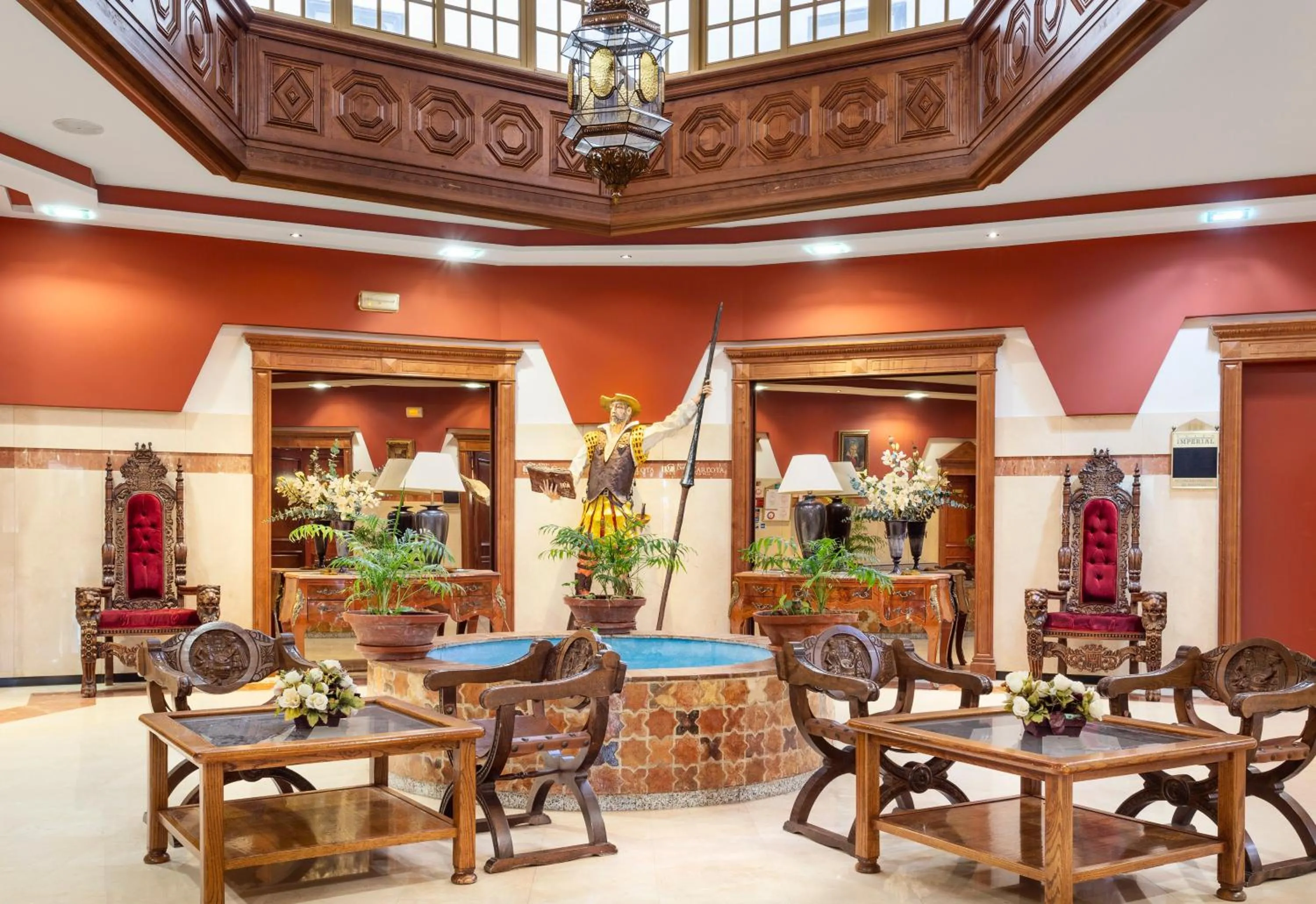 Seating area in Exe Doña Carlota