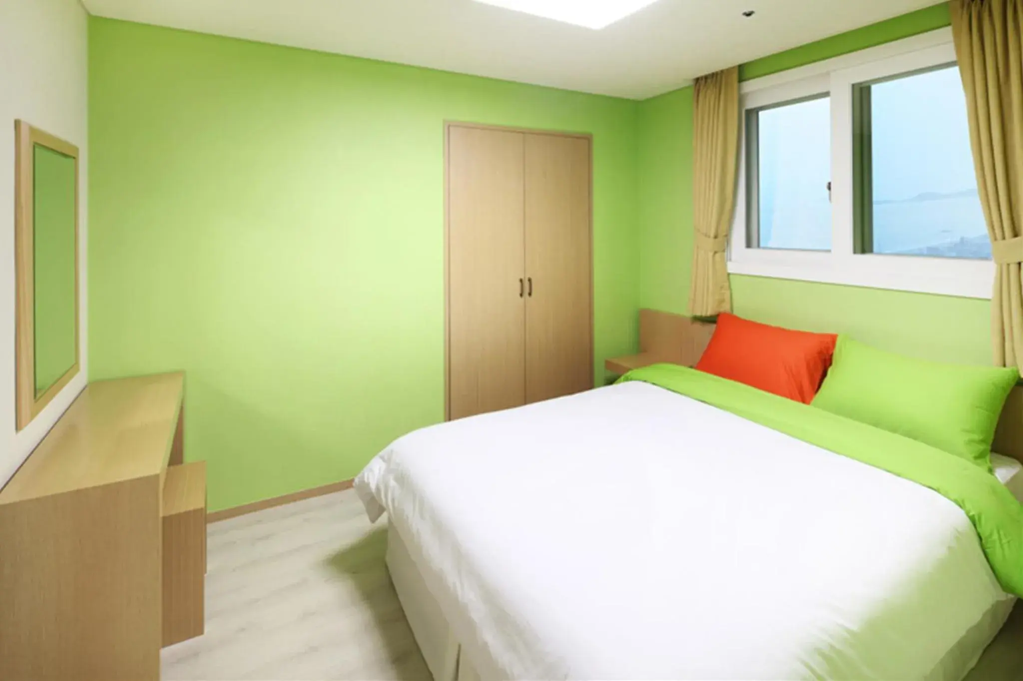 Bed in Hanwha Resort Daecheon Paros Bed in Hanwha Resort Daecheon Paros