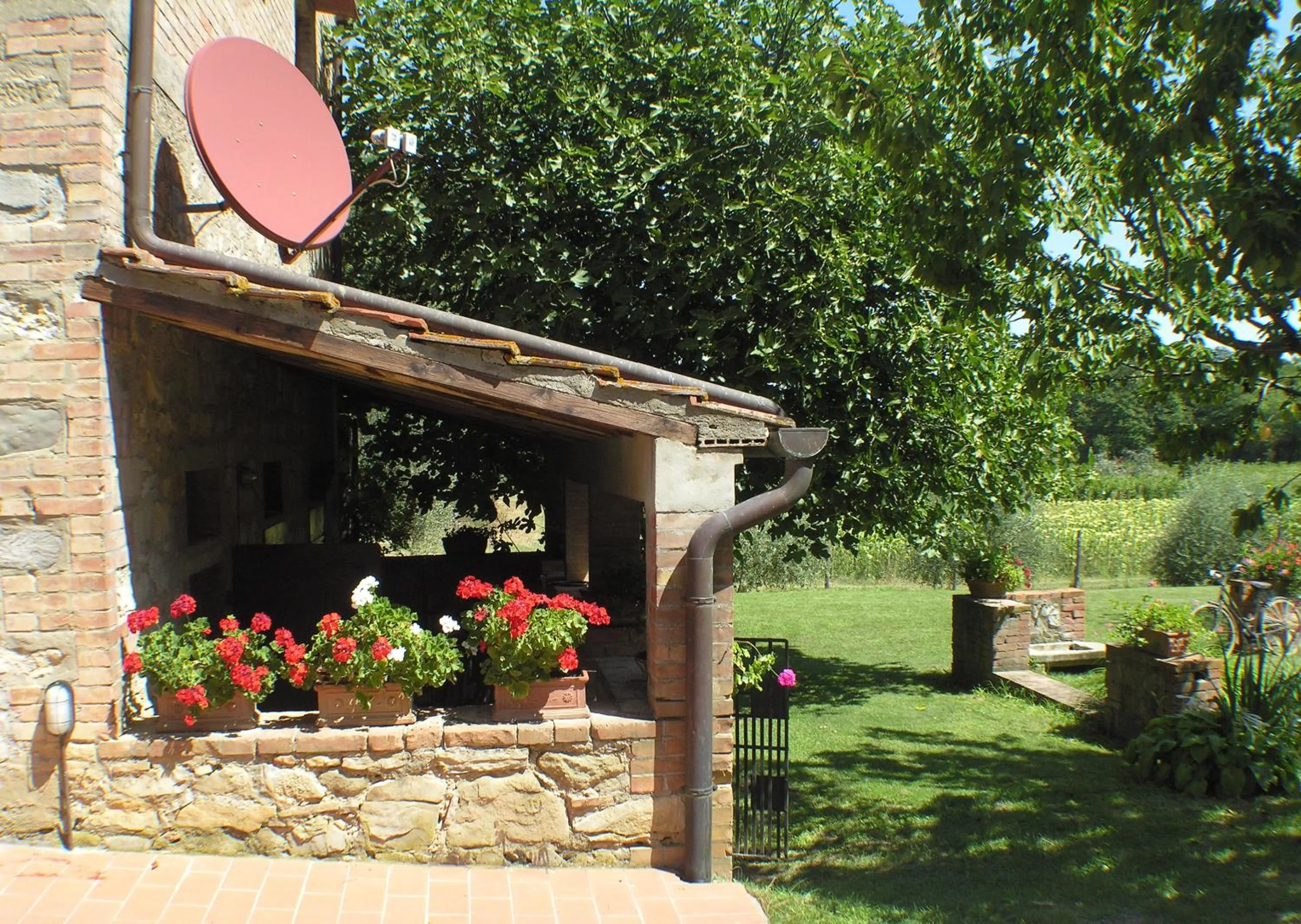 Decorative detail in Agriturismo Il Sole Verde