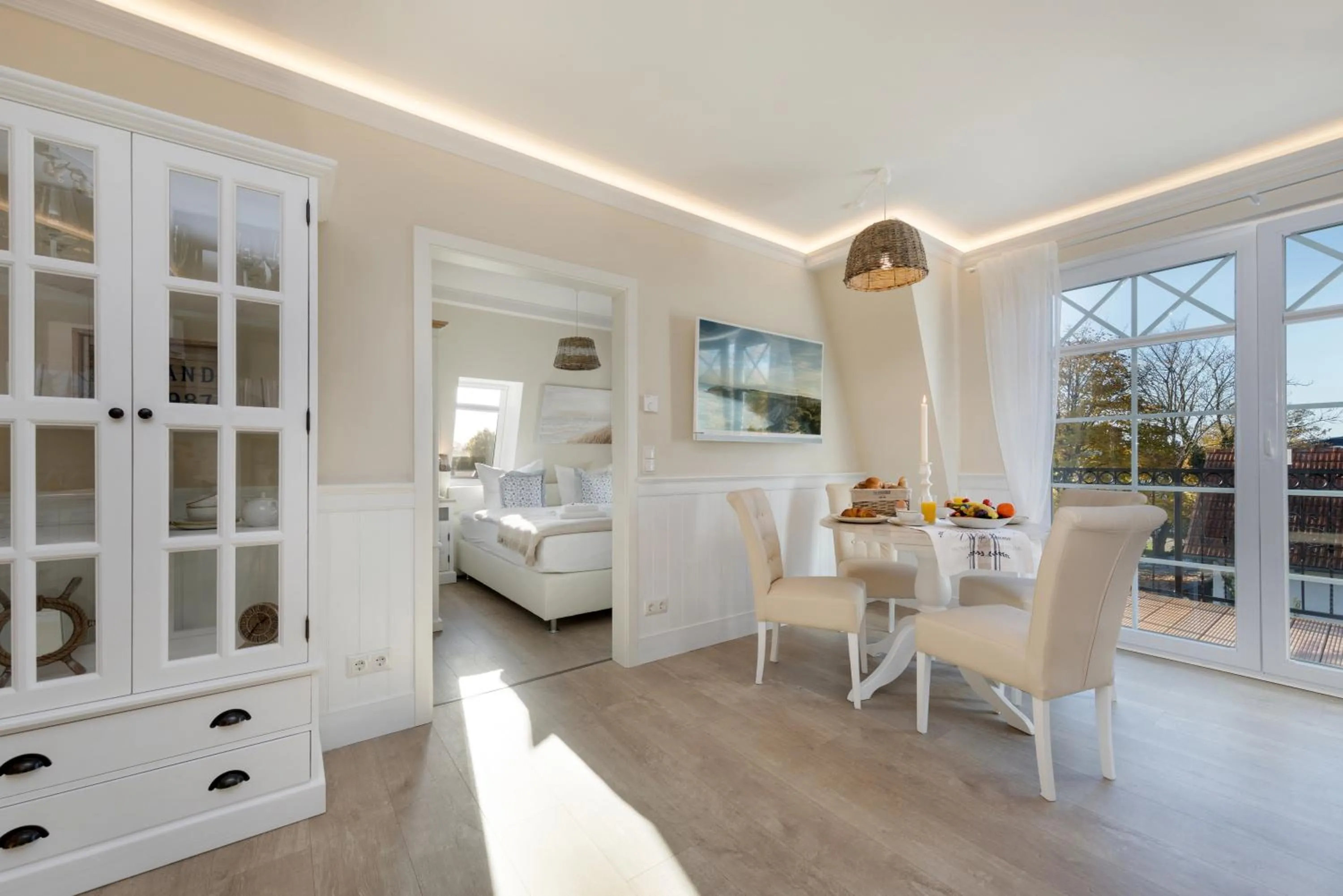 Dining area in Villa Strandblick 8