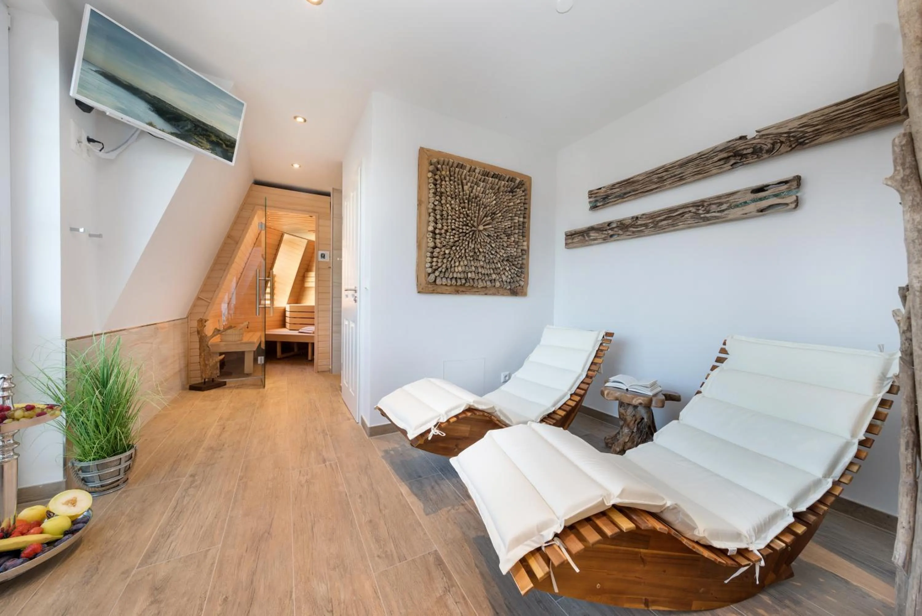Sauna in Villa Strandblick 8