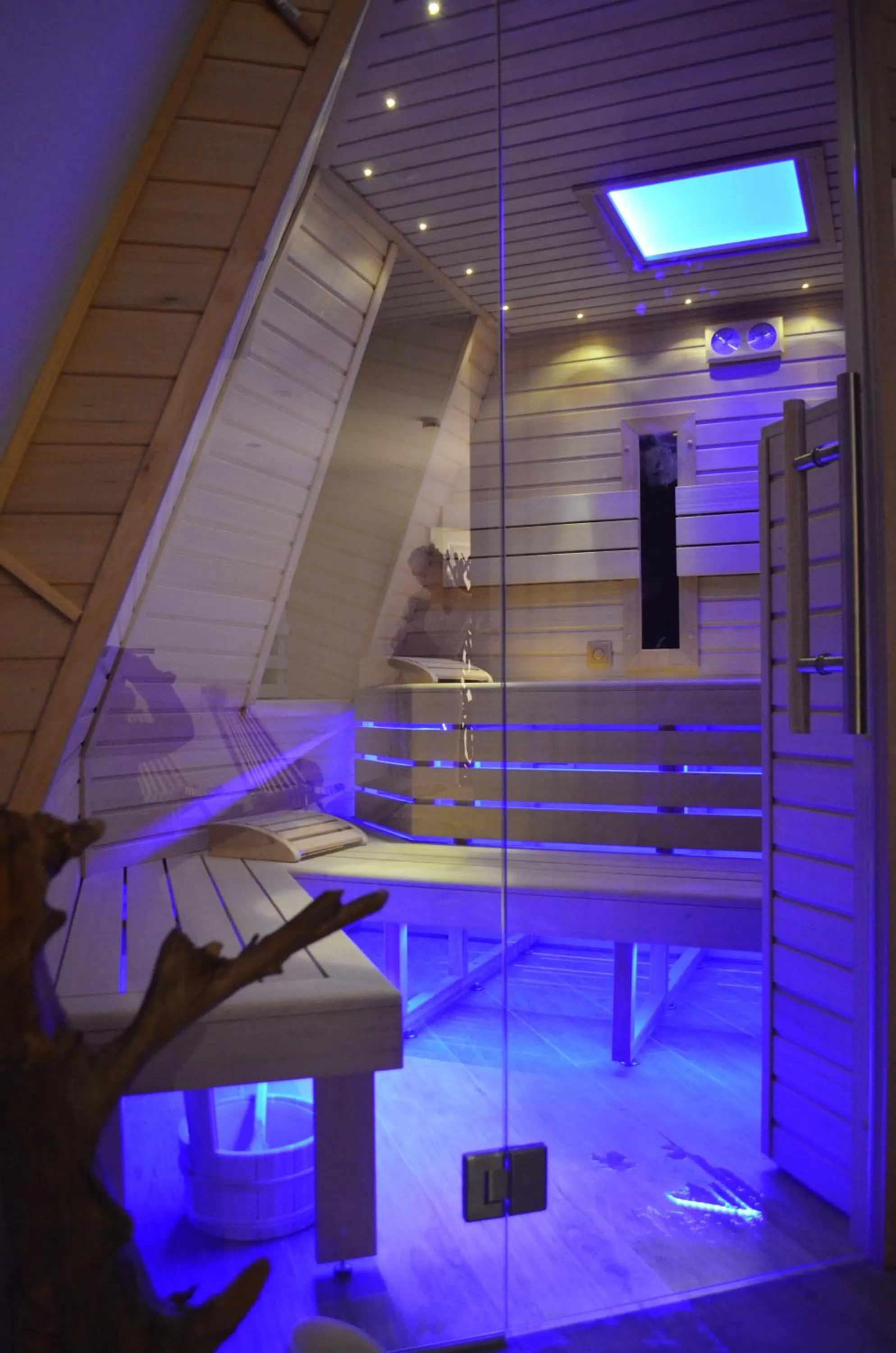 Sauna in Villa Strandblick 8