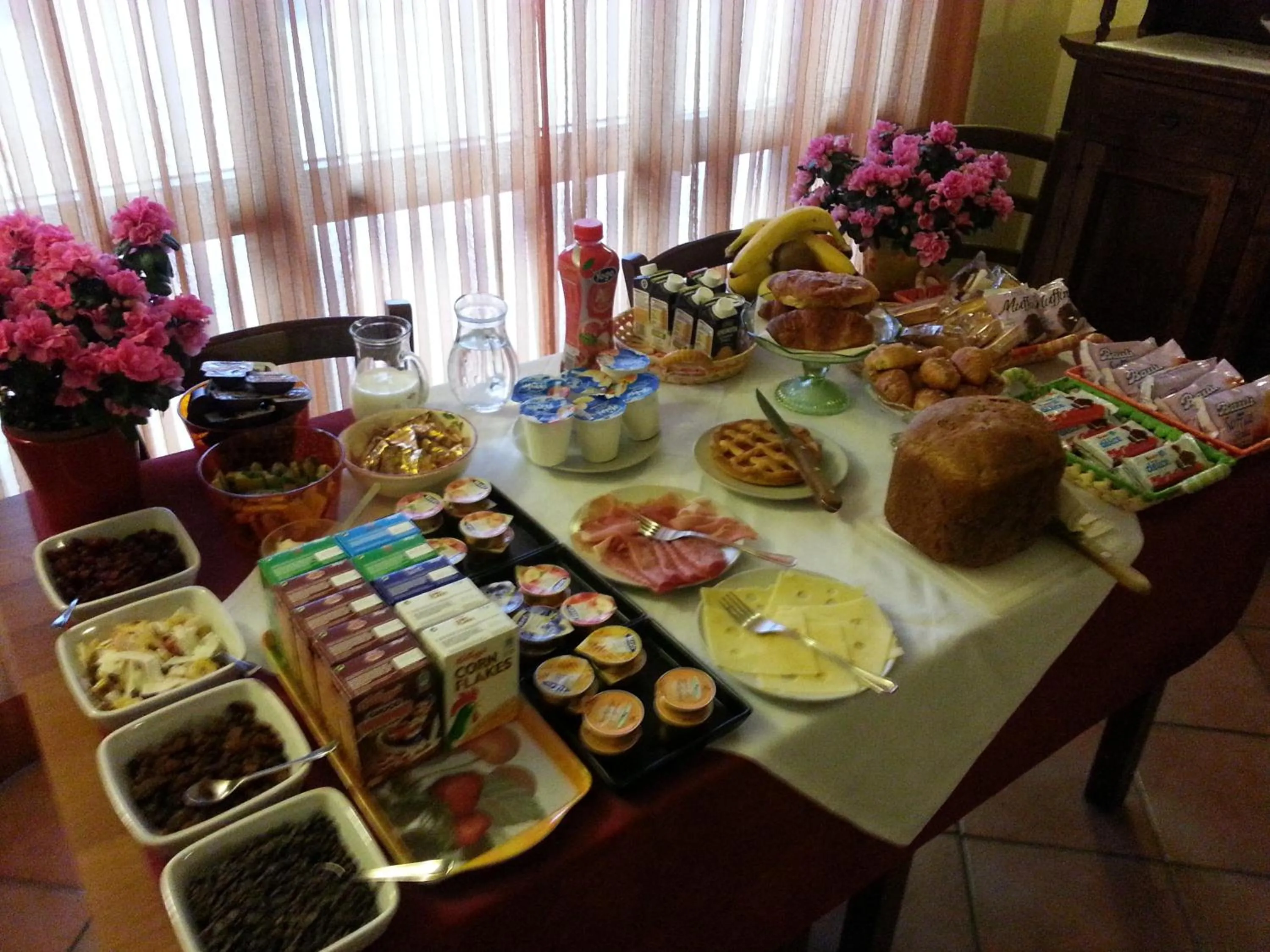 Food and drinks in B&B La Casa Di Zefiro
