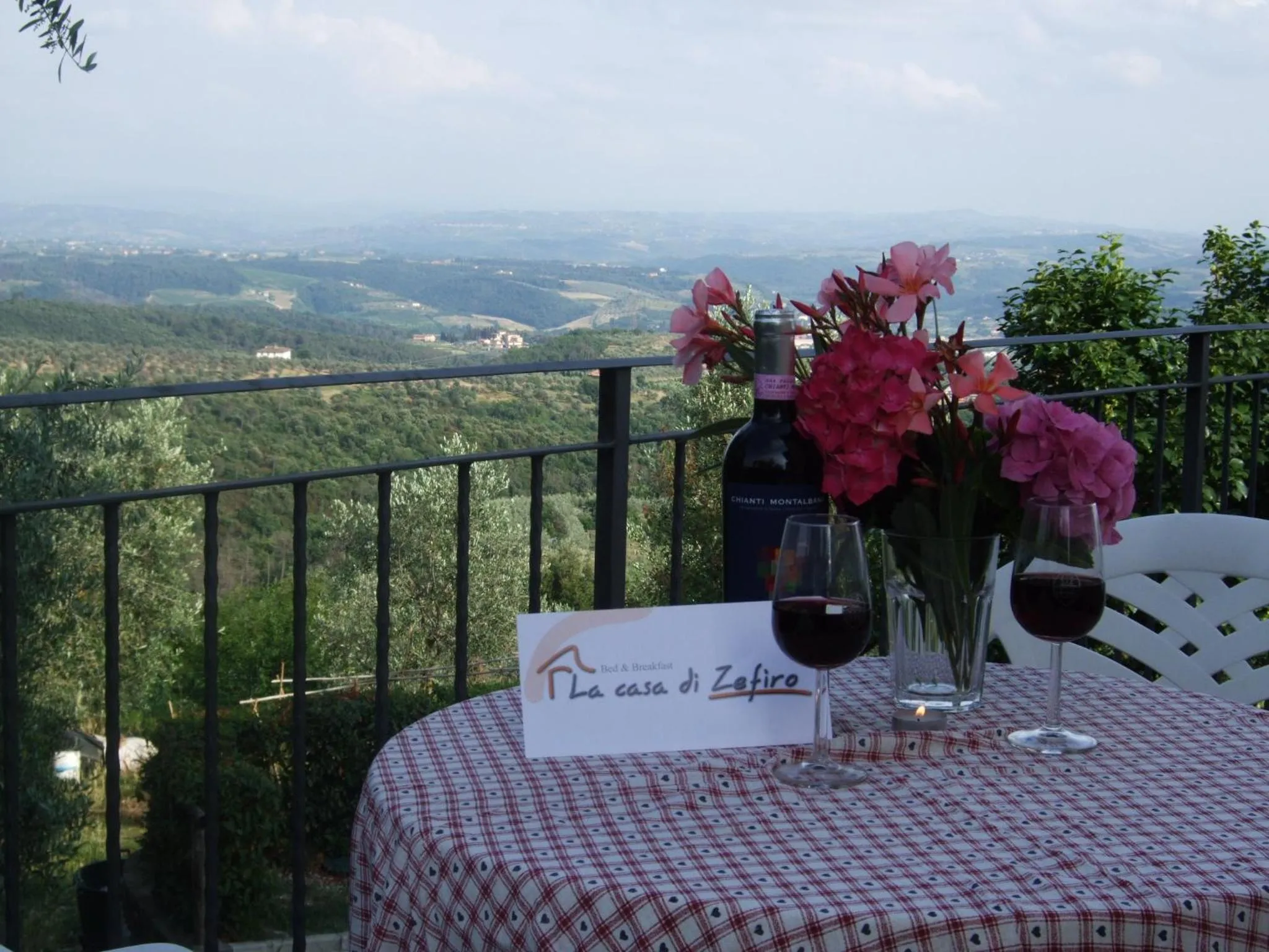 Balcony/Terrace in B&B La Casa Di Zefiro