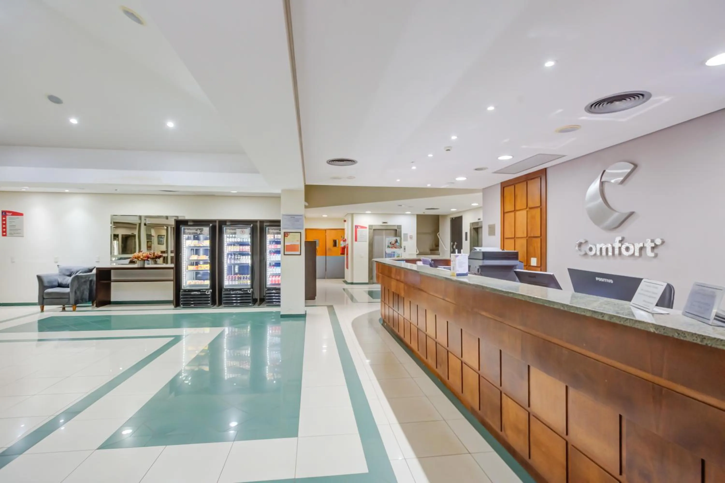 Lobby or reception in Comfort Franca