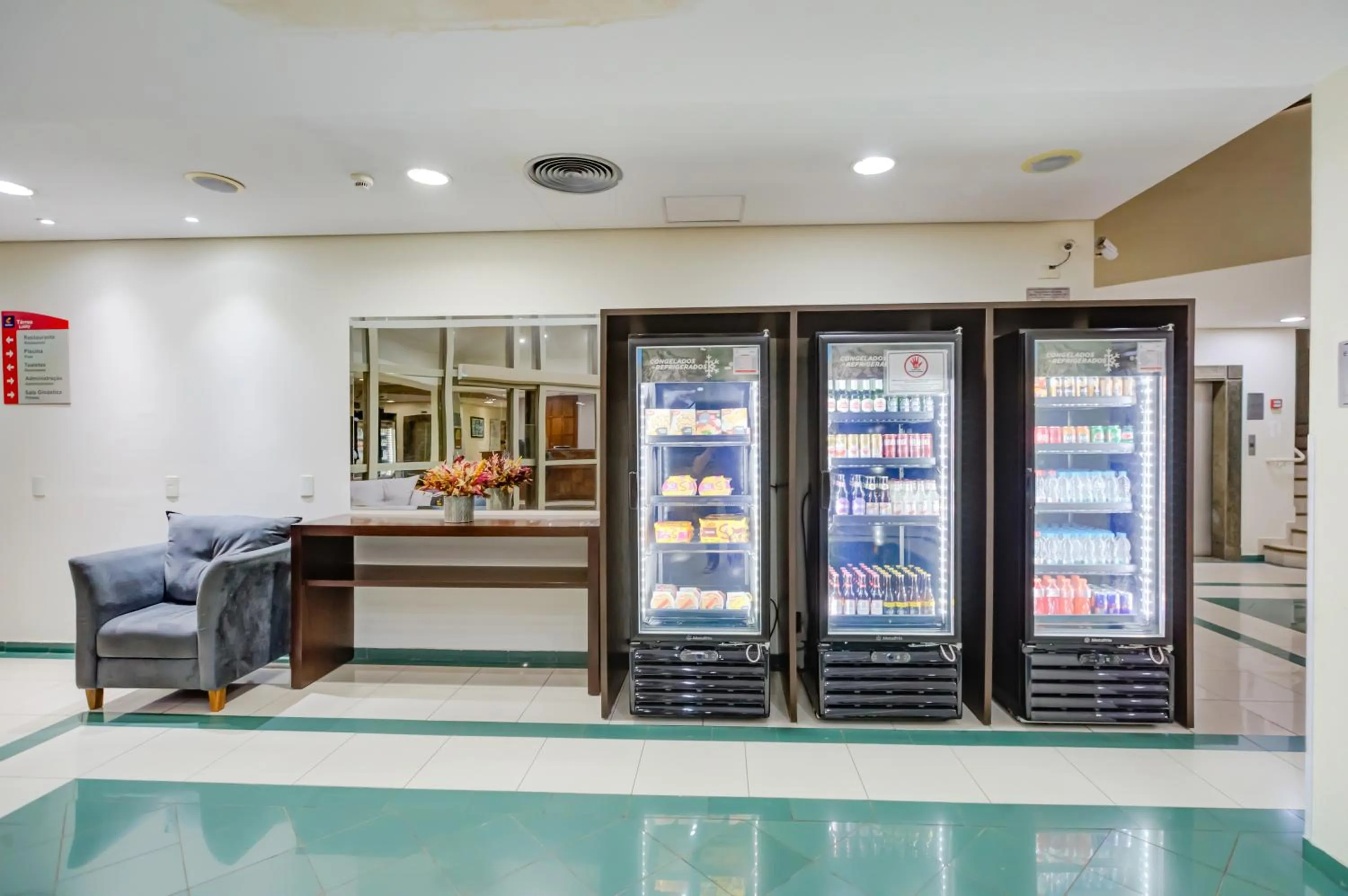 Lobby or reception in Comfort Franca