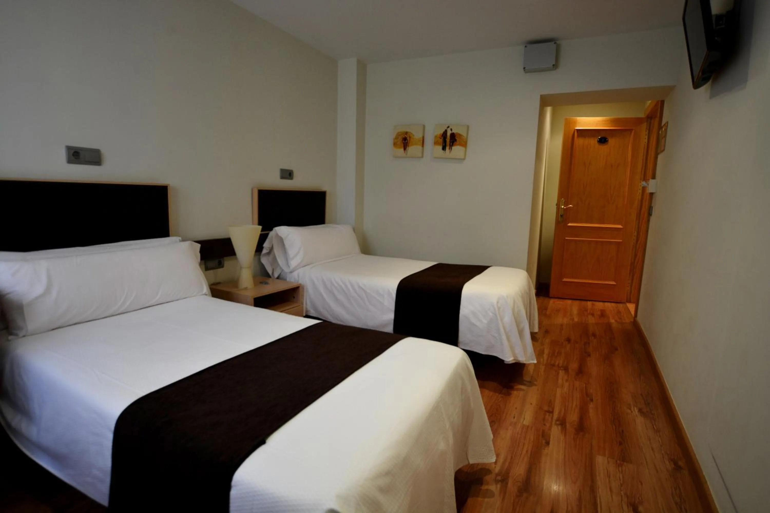 Bed in Hotel Posada Guadalupe