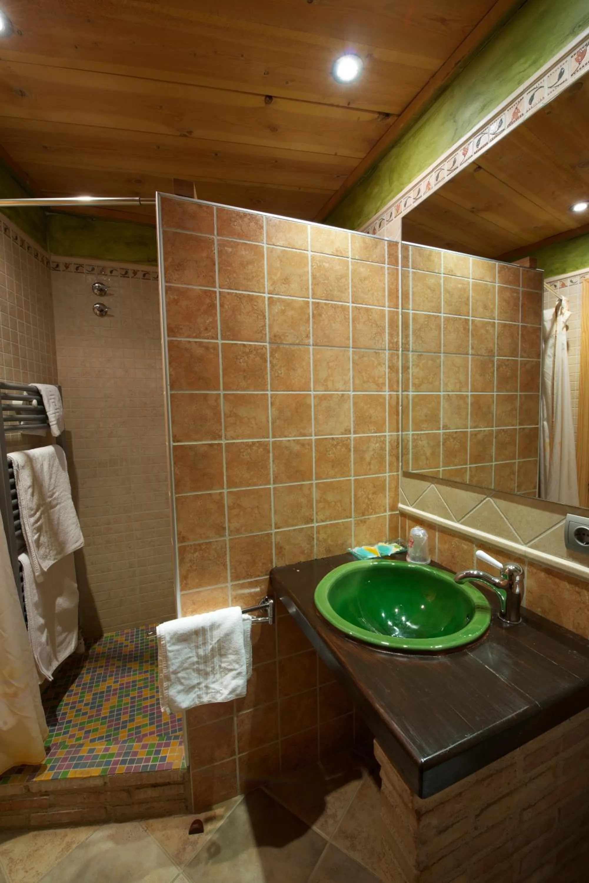 Bathroom in Hotel Posada Guadalupe