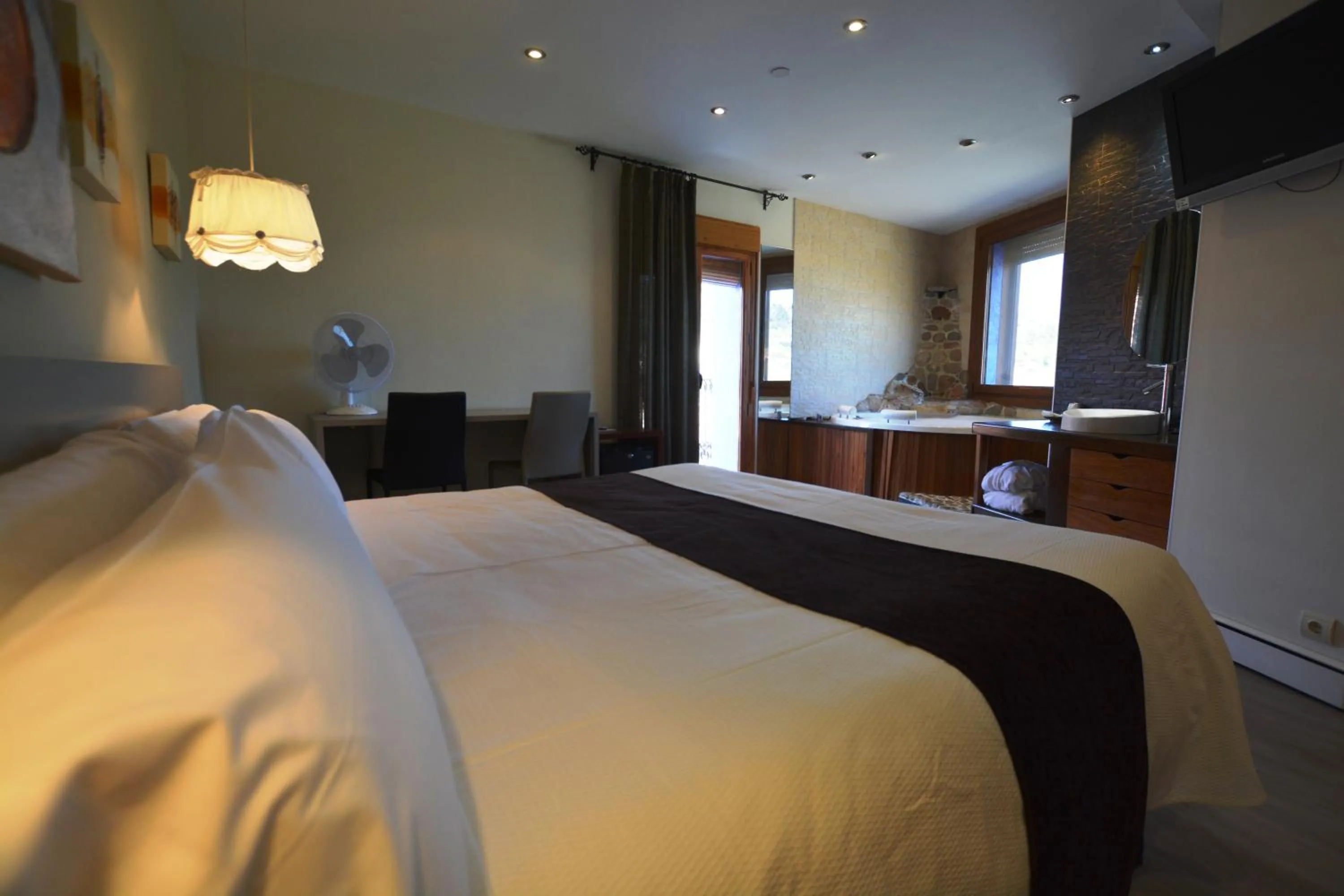 Bed in Hotel Posada Guadalupe