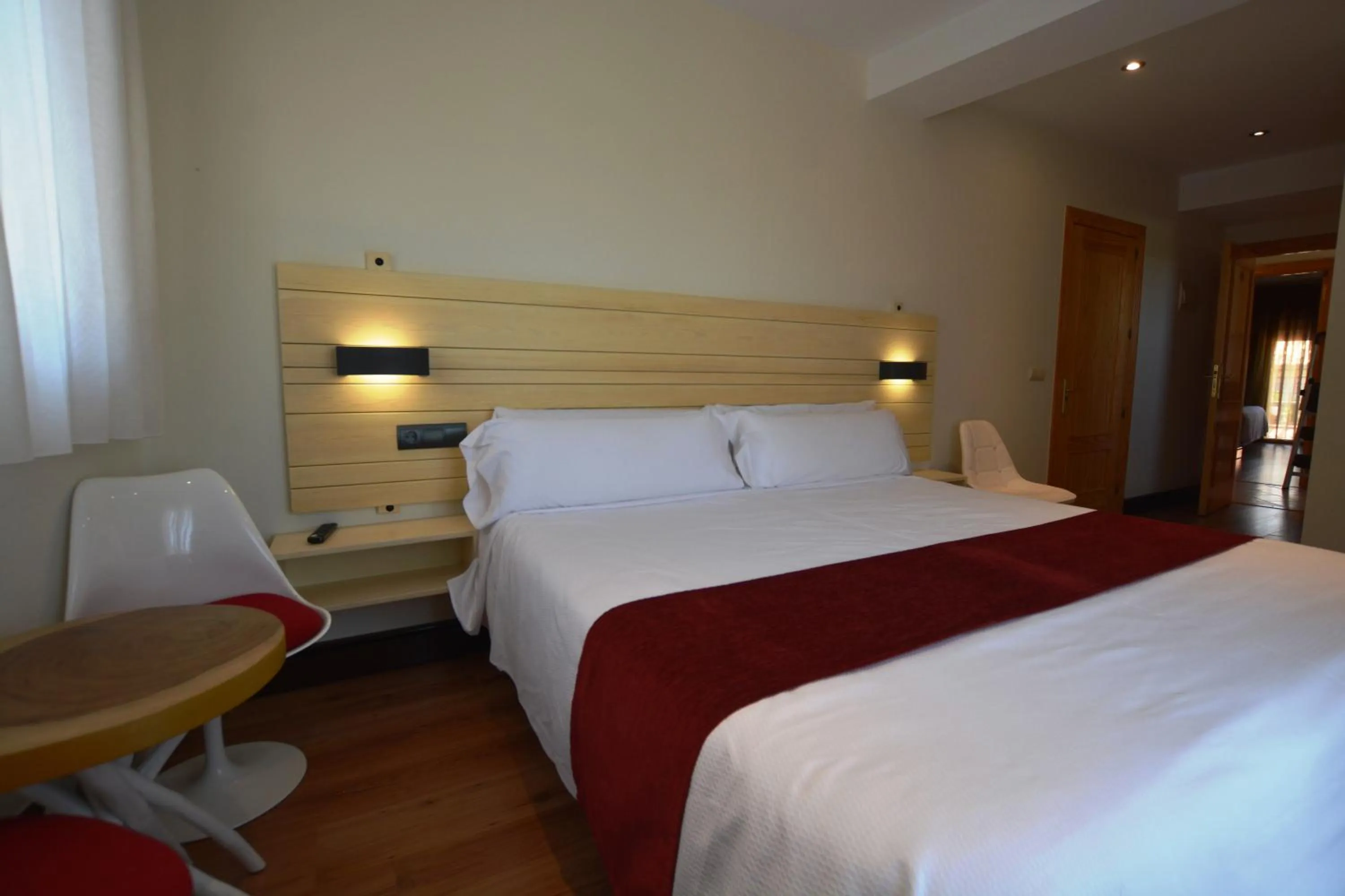 Bed in Hotel Posada Guadalupe