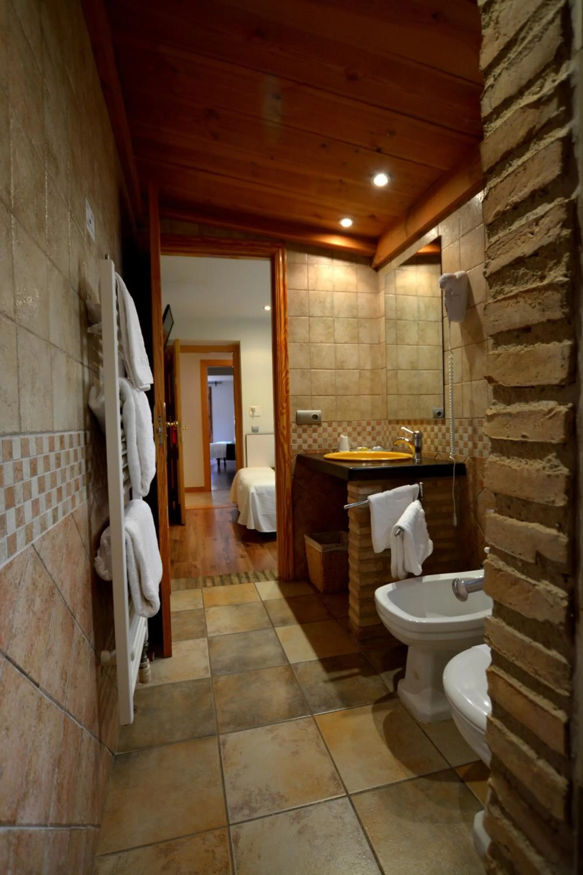 Bathroom in Hotel Posada Guadalupe