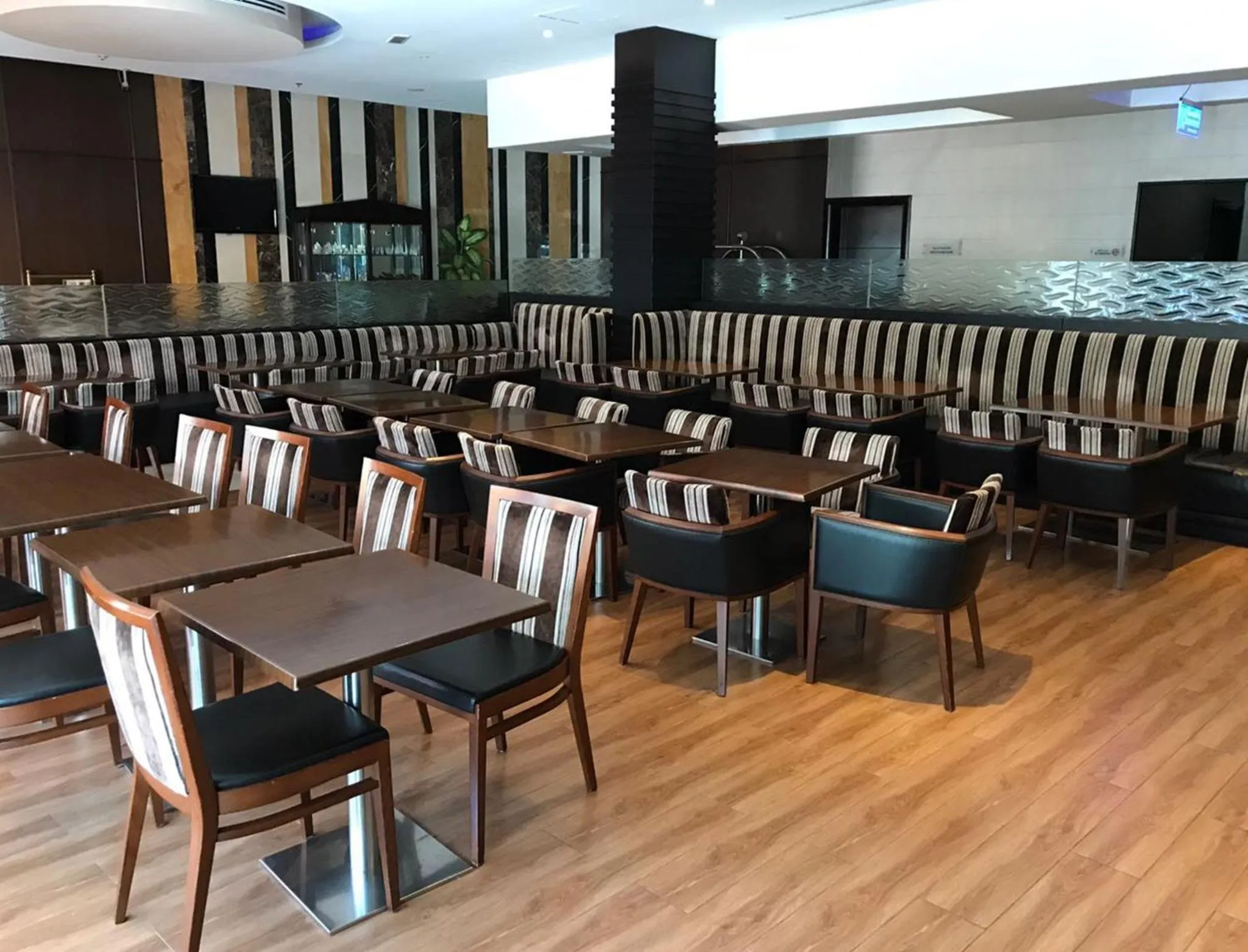 Buffet breakfast in Ramee Rose Hotel