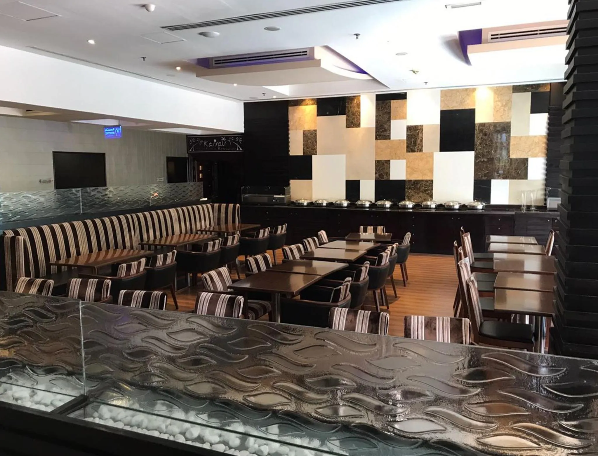 Buffet breakfast in Ramee Rose Hotel