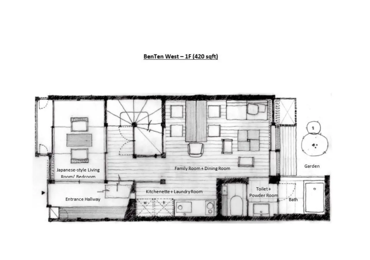 Floor plan in BenTen Residences