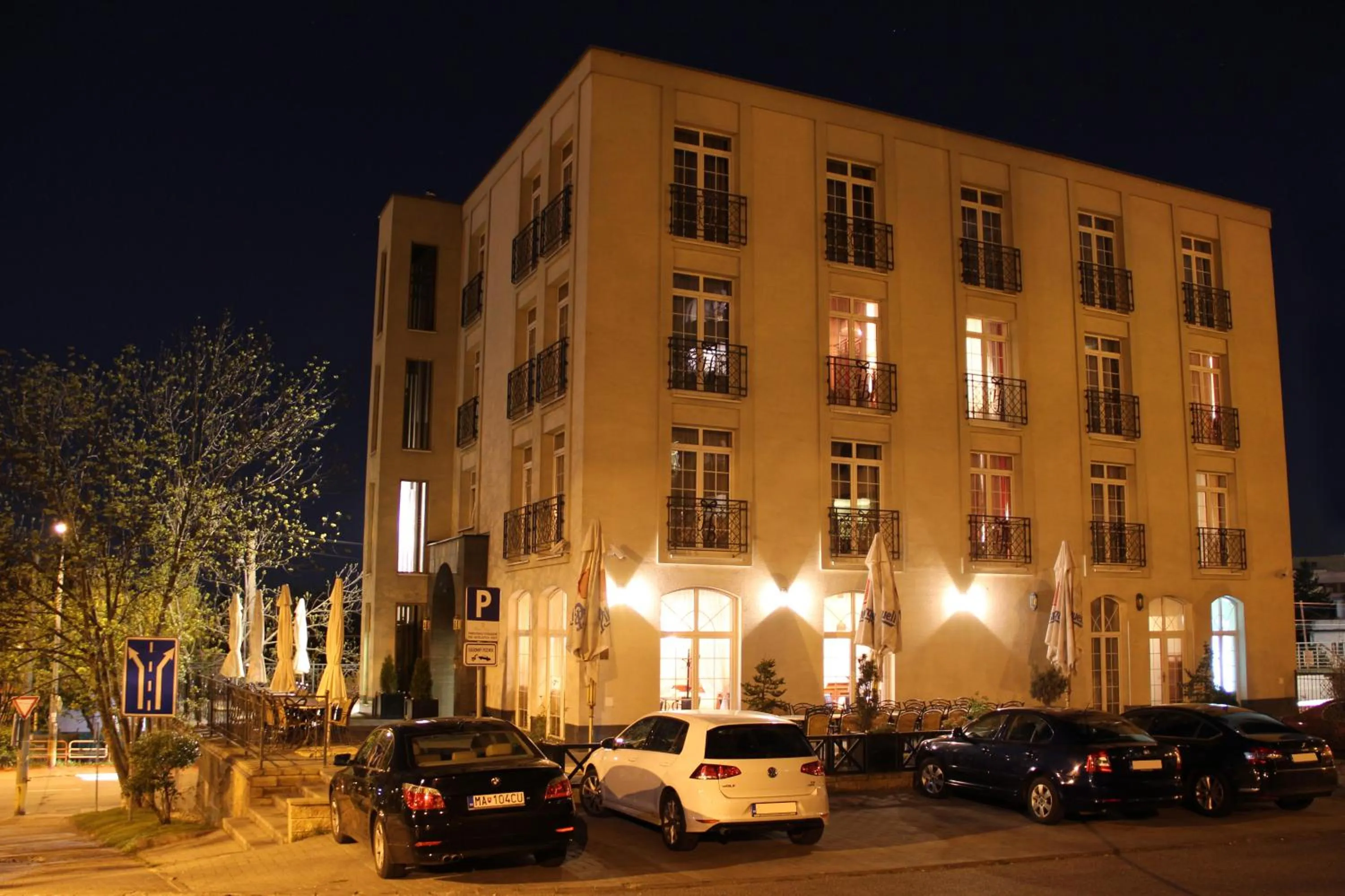 Property building in Luxury Garni Hotel Brix