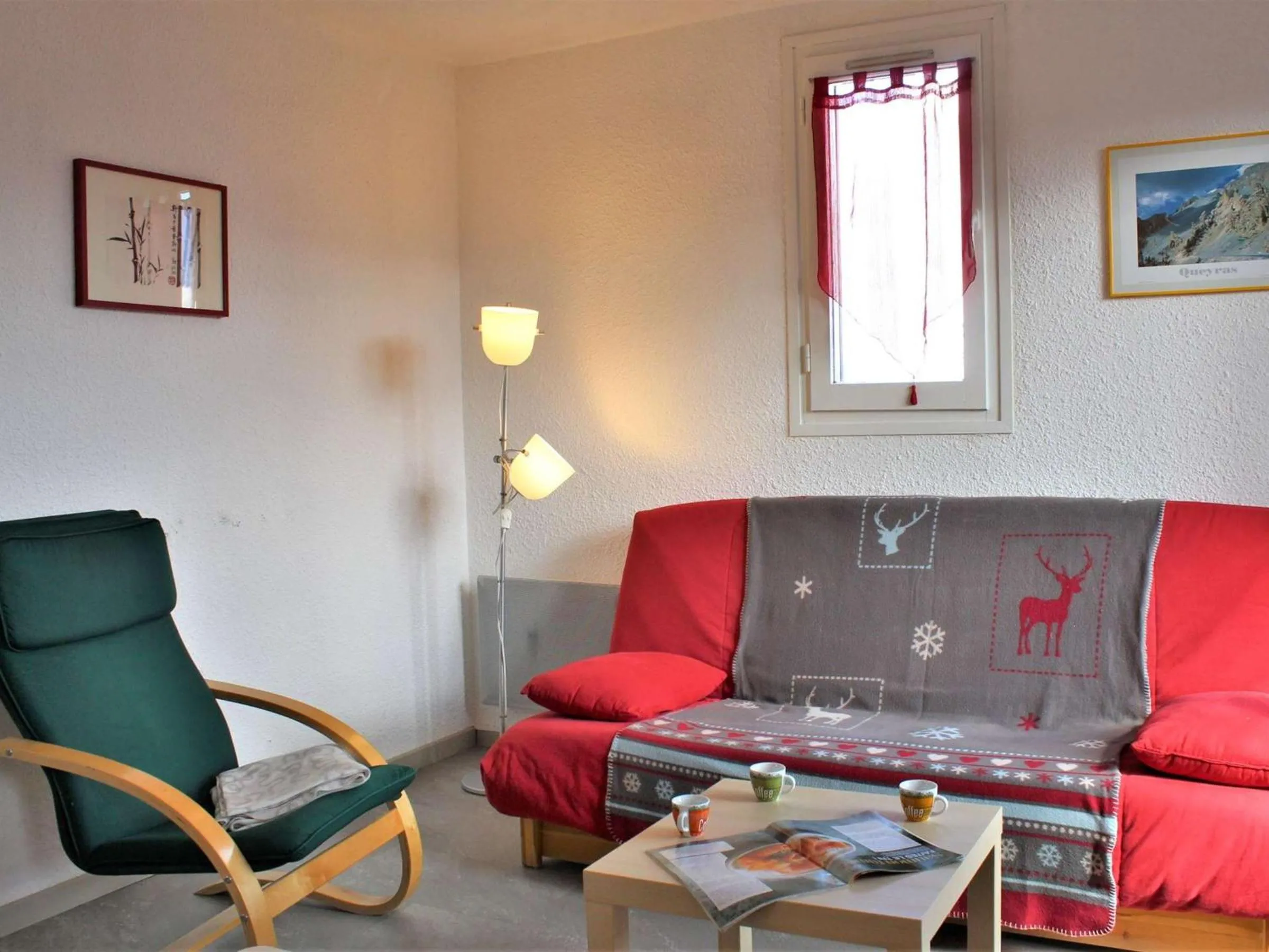 Appartement 2 pièces cabine - 6 couchages - Risoul 1850 - FR-1-330-152