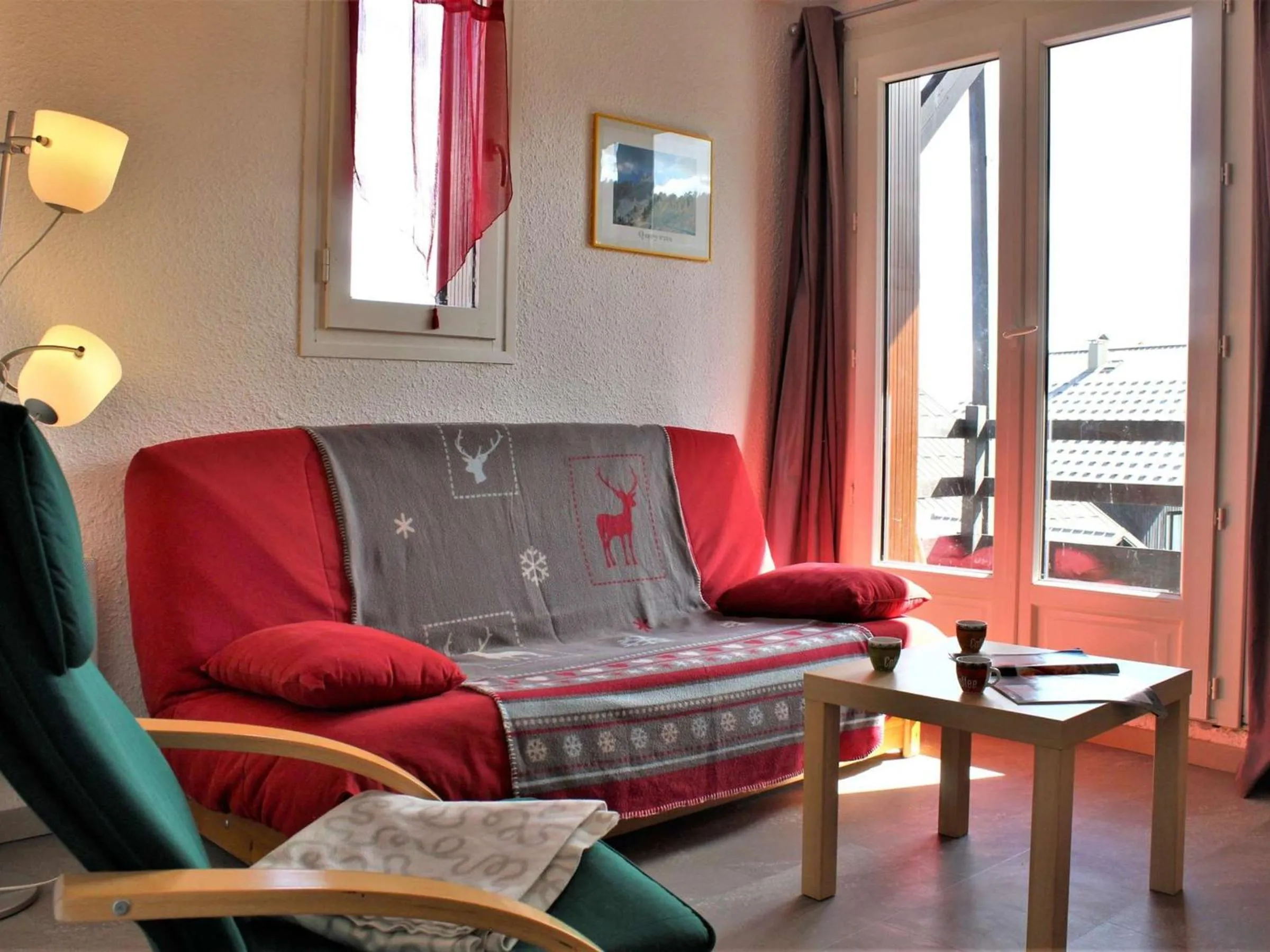 Appartement 2 pièces cabine - 6 couchages - Risoul 1850 - FR-1-330-152