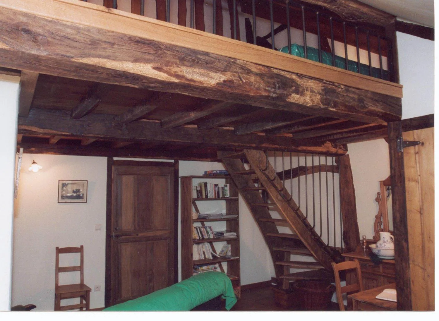 Decorative detail in B&B Le Clos de la Fontaine