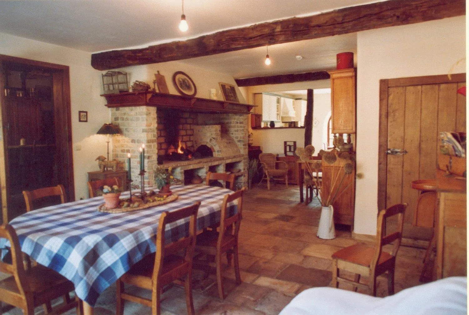 Dining area in B&B Le Clos de la Fontaine