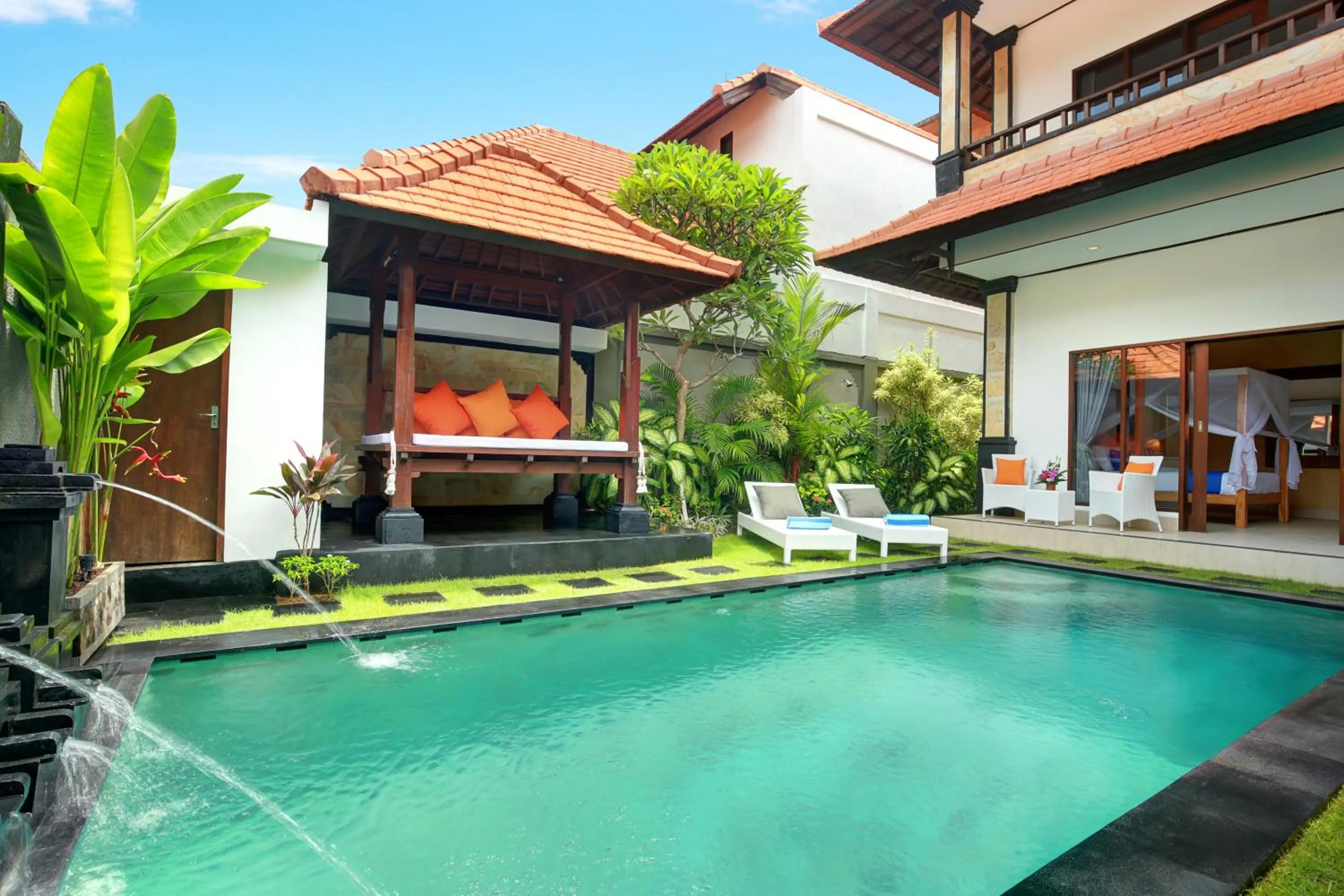 Swimming pool in Concetta Villa Seminyak Beachside By Bali Asia Villa