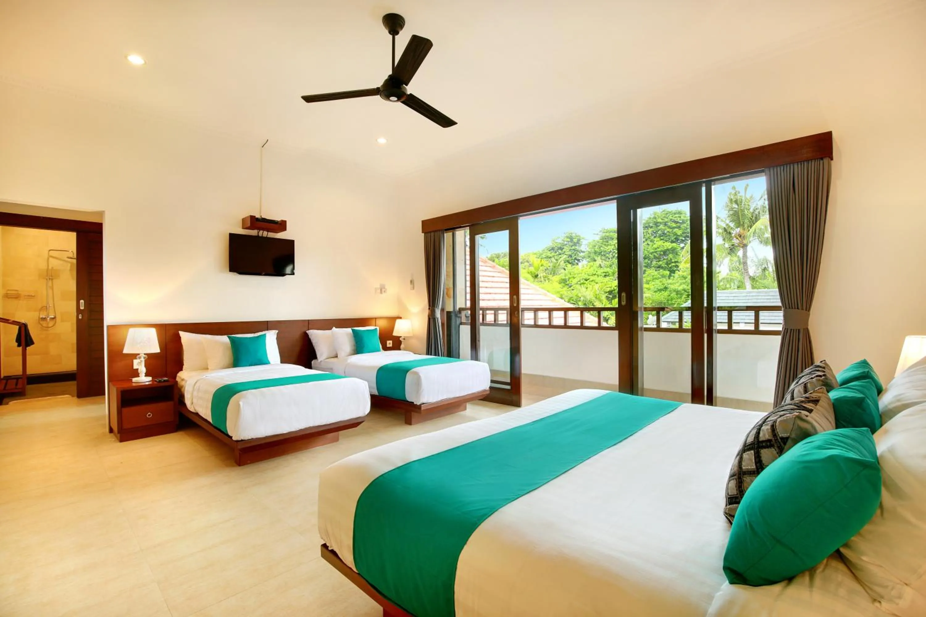 Bed in Concetta Villa Seminyak Beachside By Bali Asia Villa