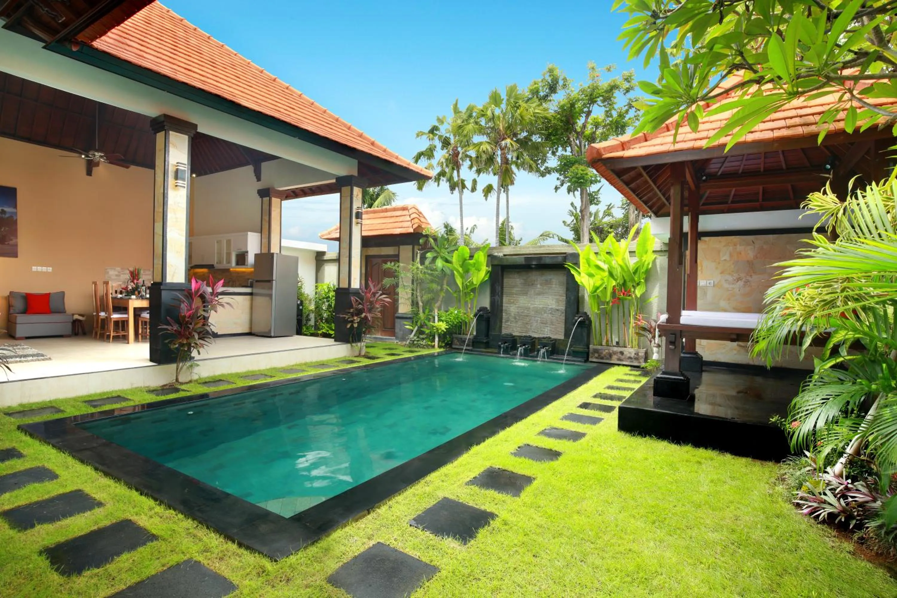 Swimming pool in Concetta Villa Seminyak Beachside By Bali Asia Villa