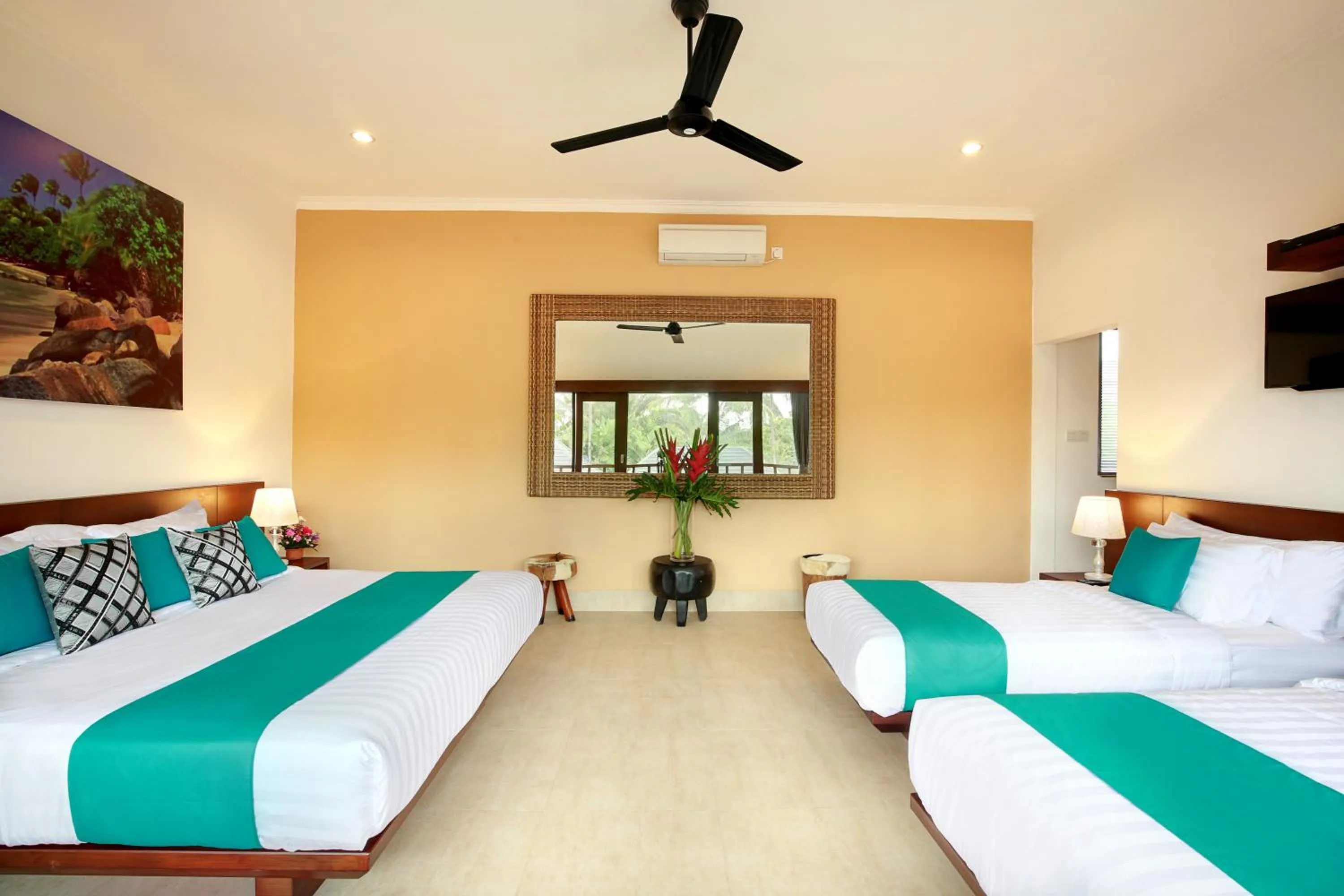 Bed in Concetta Villa Seminyak Beachside By Bali Asia Villa