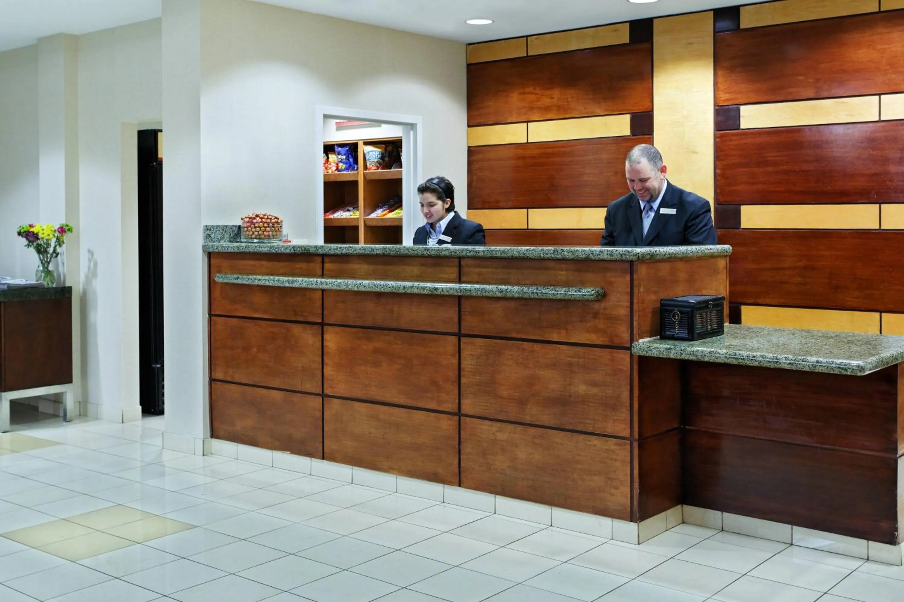 Lobby or reception in SpringHill Suites Knoxville At Turkey Creek