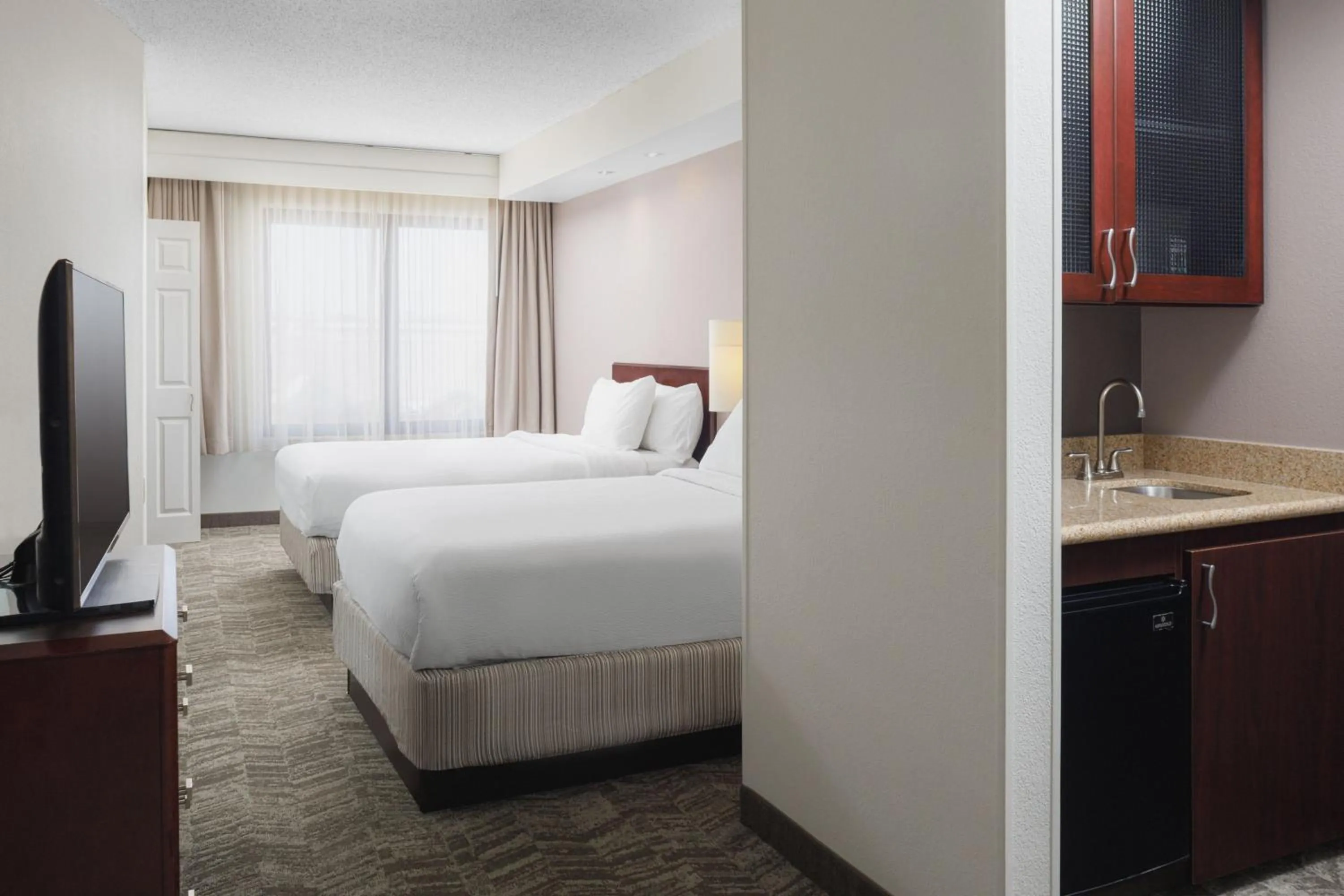 Bedroom, Bed in SpringHill Suites Knoxville At Turkey Creek