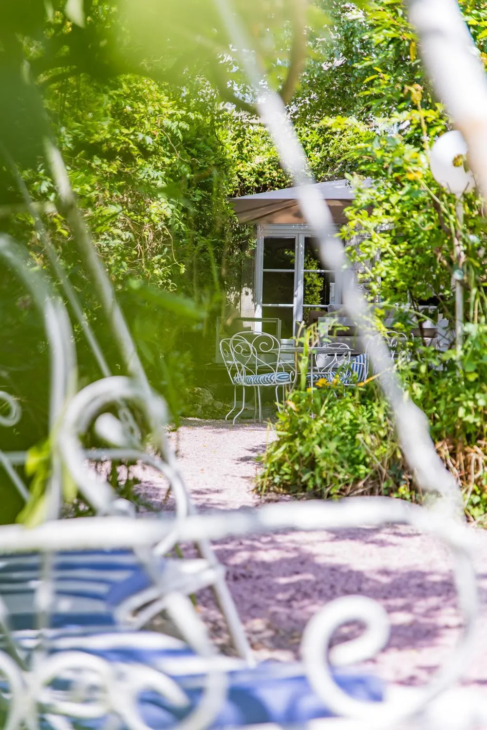 Garden in Hôtel Le D'Avaugour