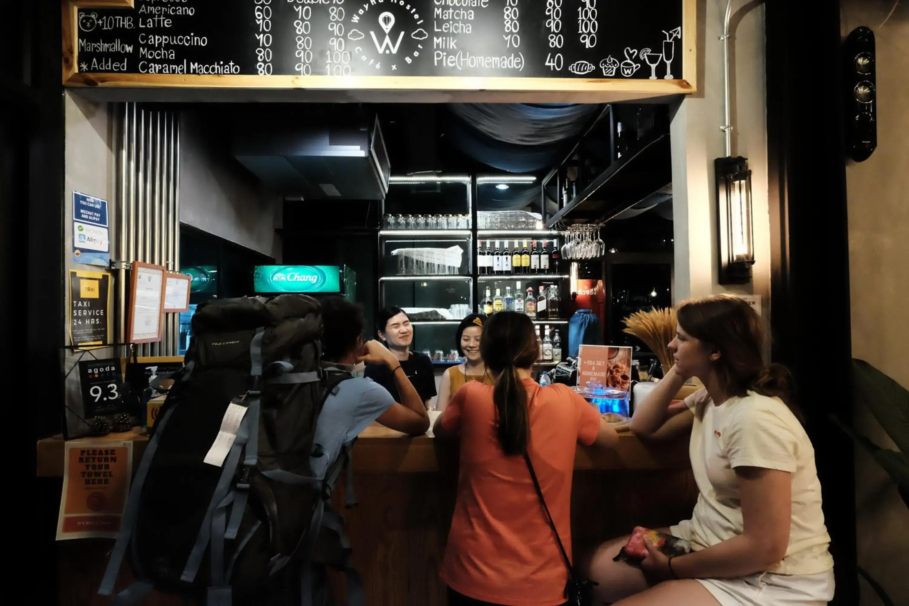 Lobby or reception in Wayha Hostel Don Mueang Airport Lobby or reception in Wayha Hostel Don Mueang Airport