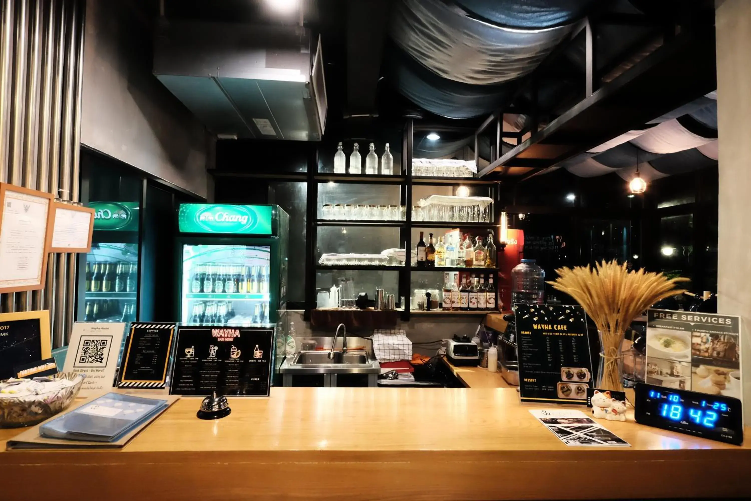 Lobby or reception in Wayha Hostel Don Mueang Airport Lobby or reception in Wayha Hostel Don Mueang Airport