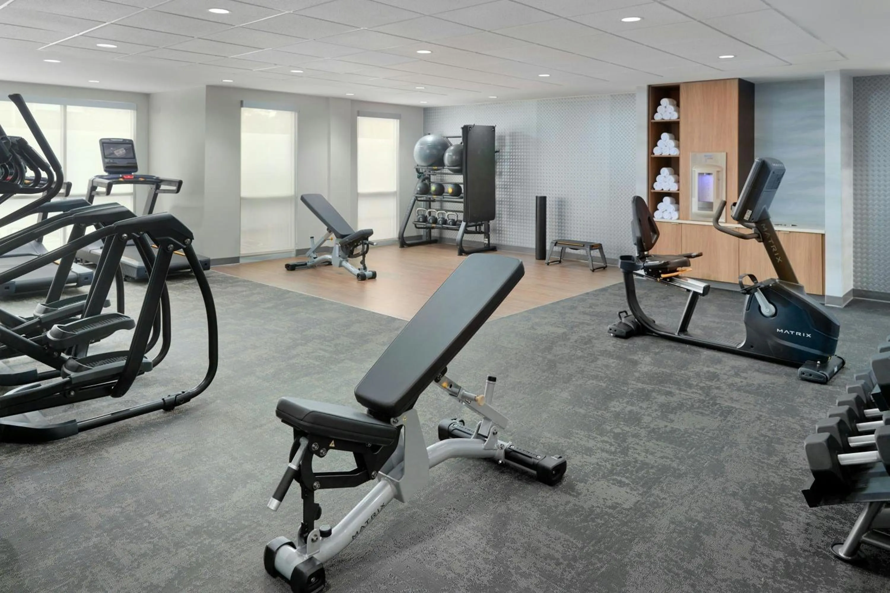 Fitness centre/facilities in Fairfield Inn & Suites by Marriott Frederick