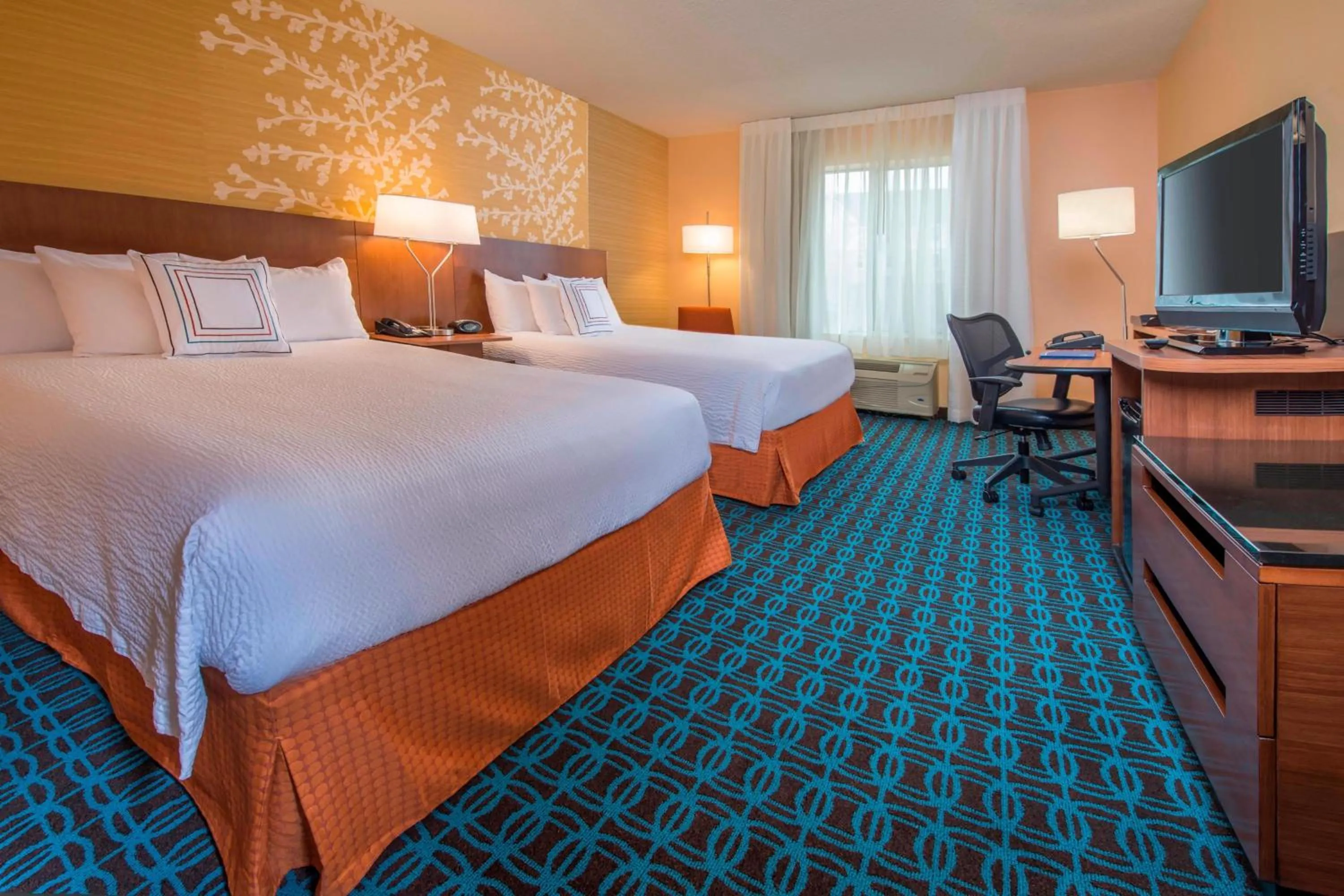 Queen Room with Two Queen Beds in Fairfield Inn & Suites by Marriott Frederick