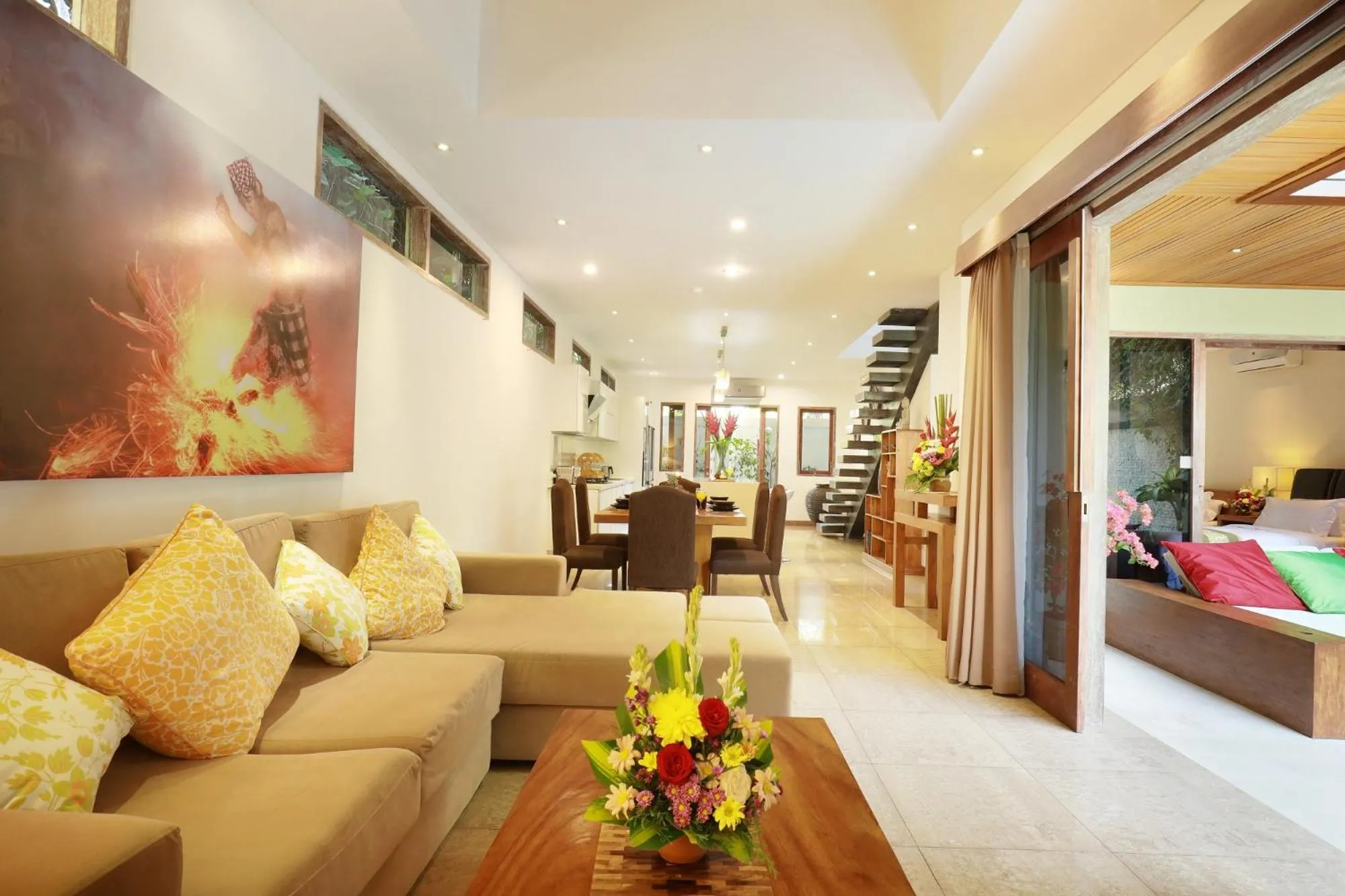 Decorative detail in Villa The Hotman Paris II Seminyak