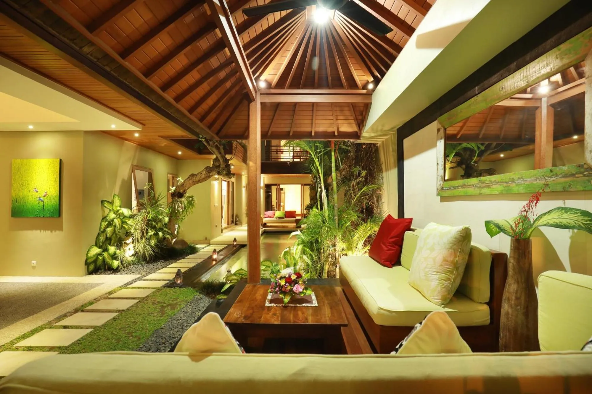 Area and facilities in Villa The Hotman Paris II Seminyak