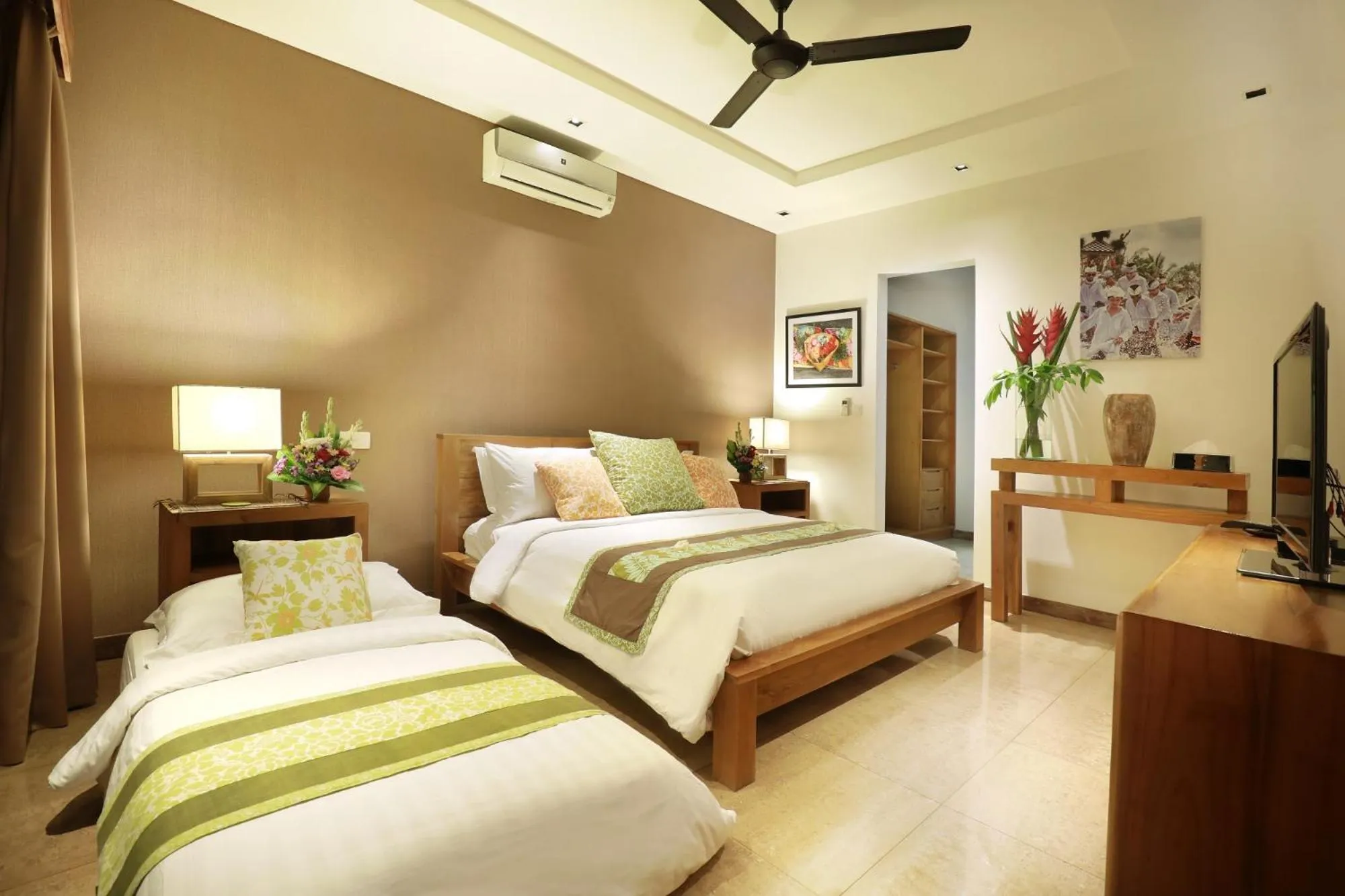 Bedroom, Bed in Villa The Hotman Paris II Seminyak