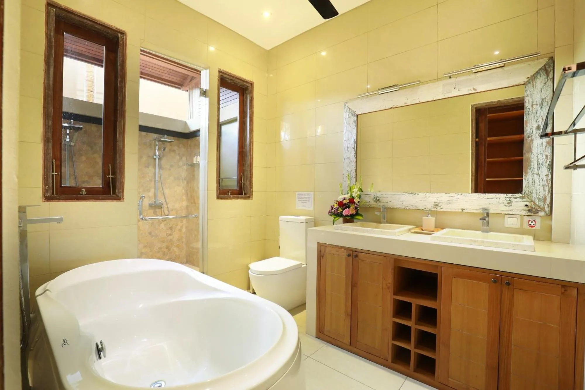Bathroom in Villa The Hotman Paris II Seminyak