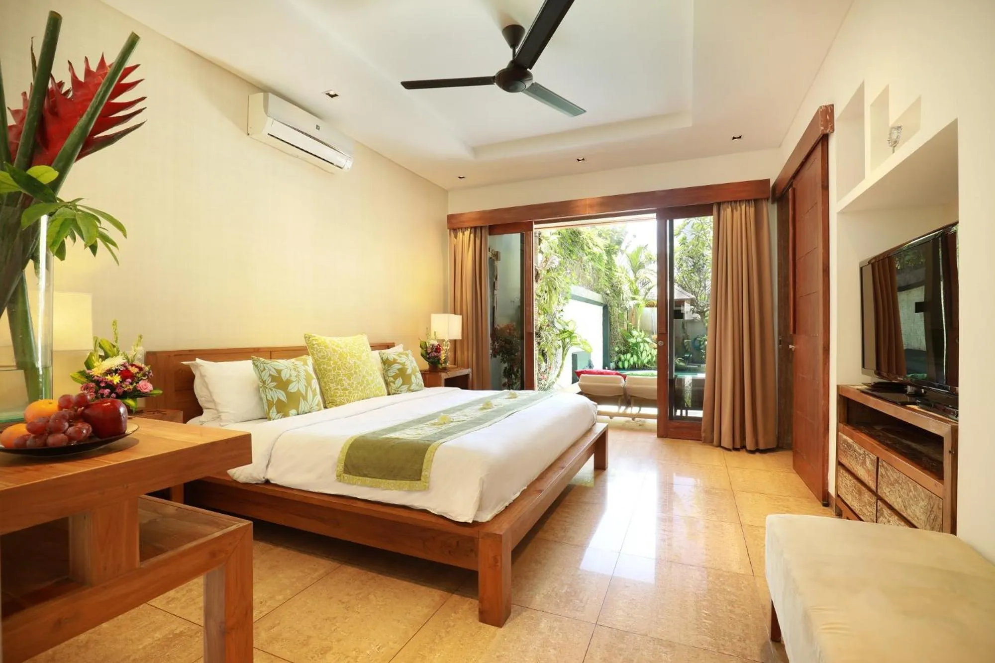 Bedroom, Bed in Villa The Hotman Paris II Seminyak