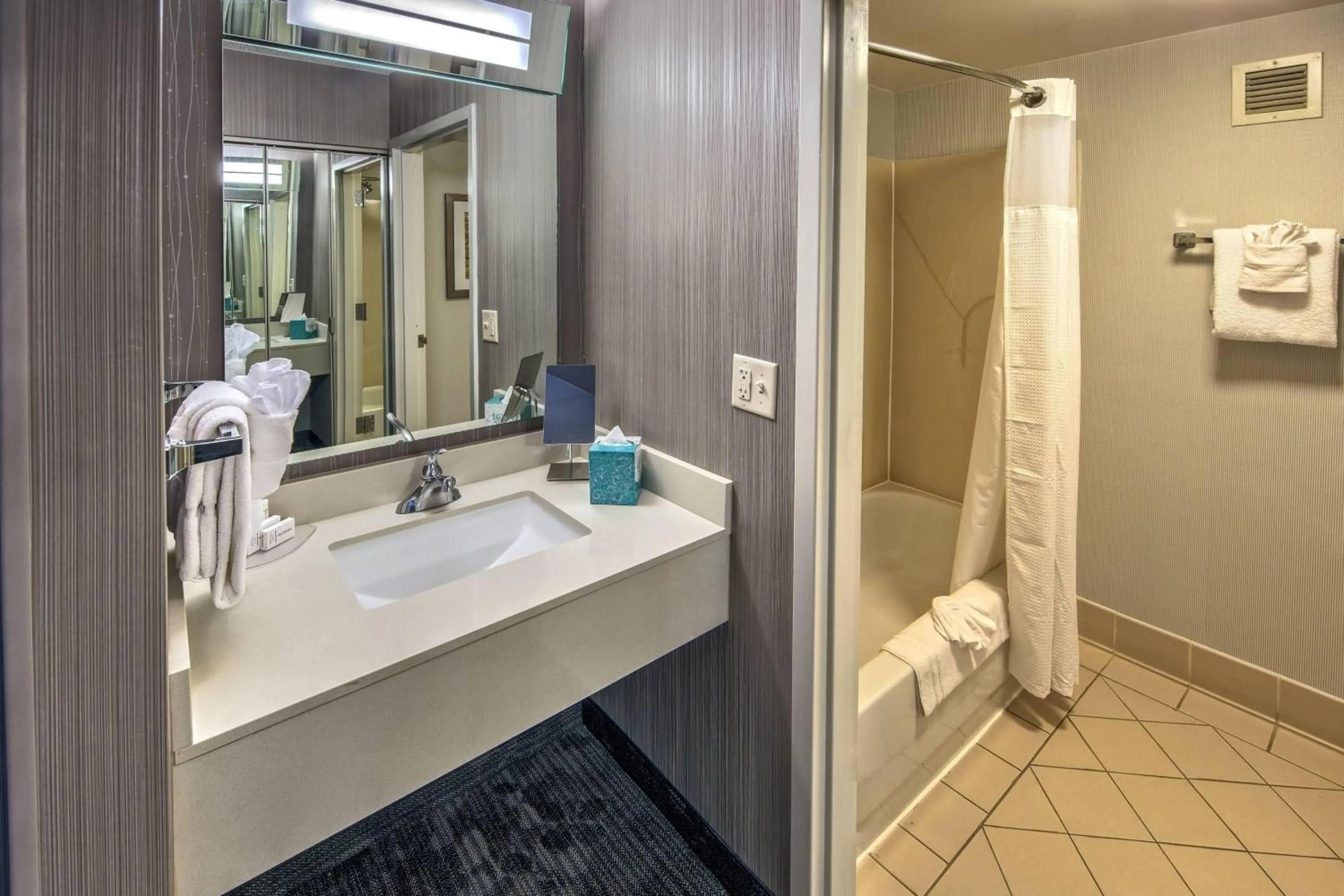 Bathroom in Courtyard by Marriott Springfield