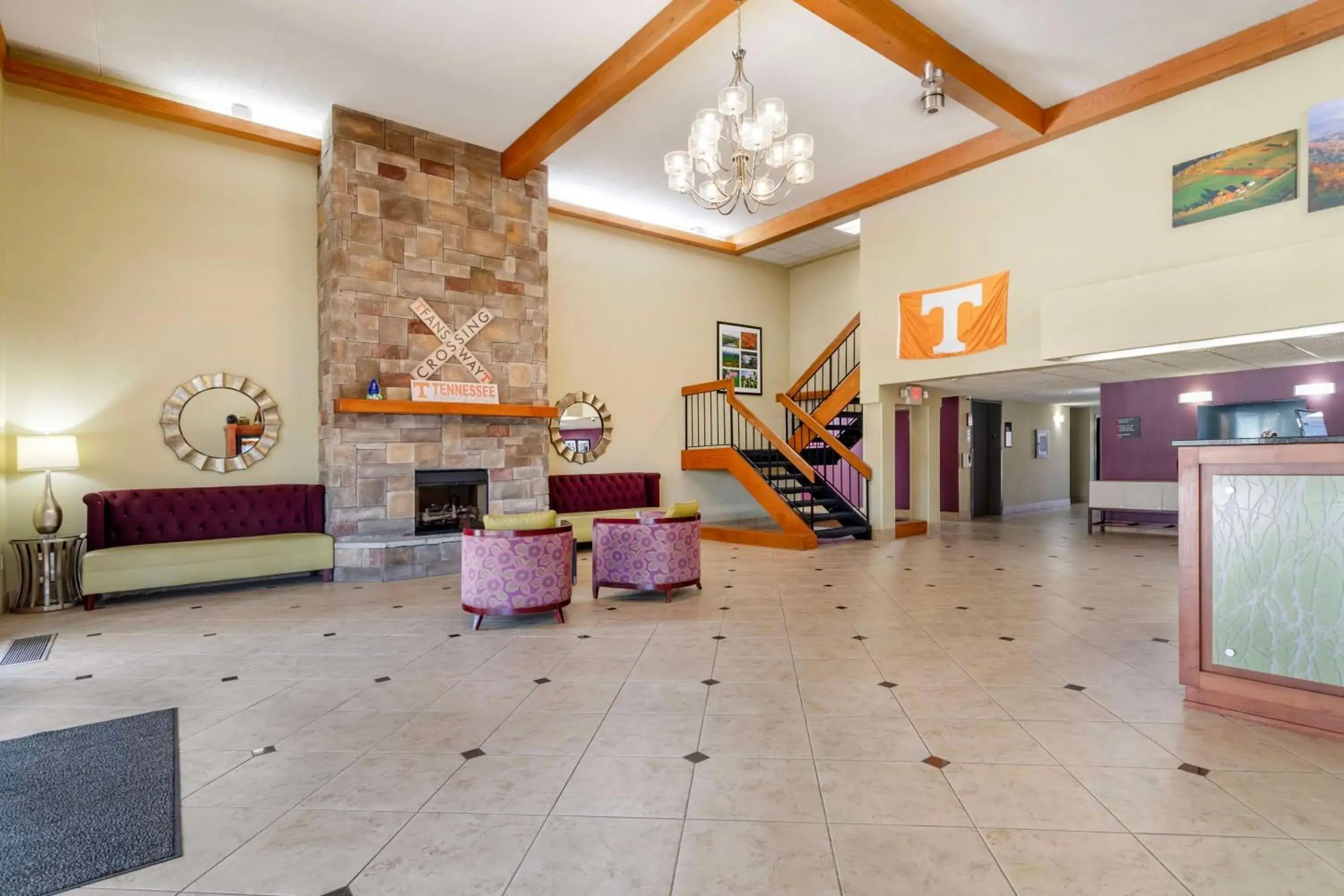 Lobby or reception in Best Western Plus Knoxville Cedar Bluff Lobby or reception in Best Western Plus Knoxville Cedar Bluff