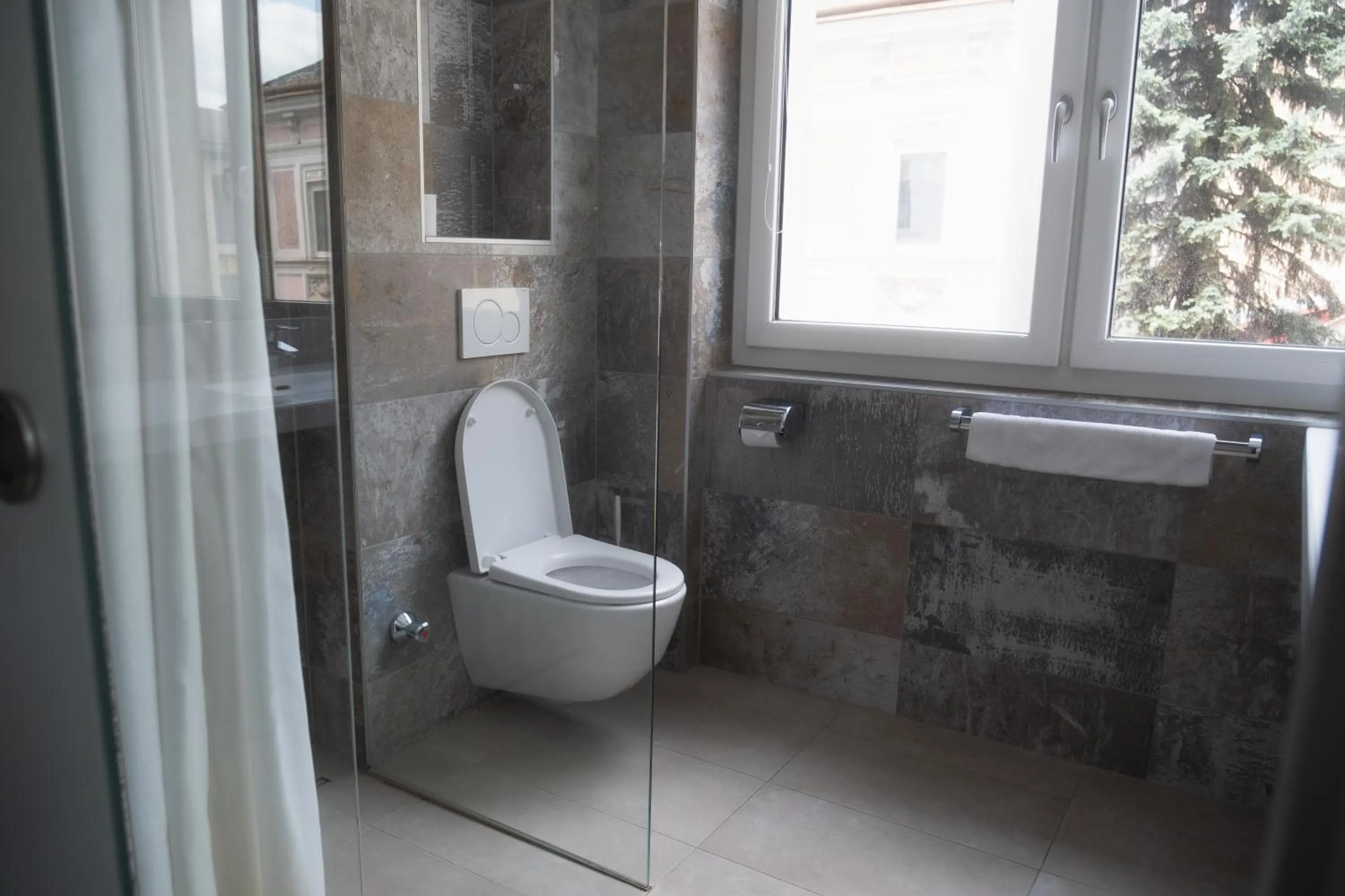 Bathroom in City-Hotel