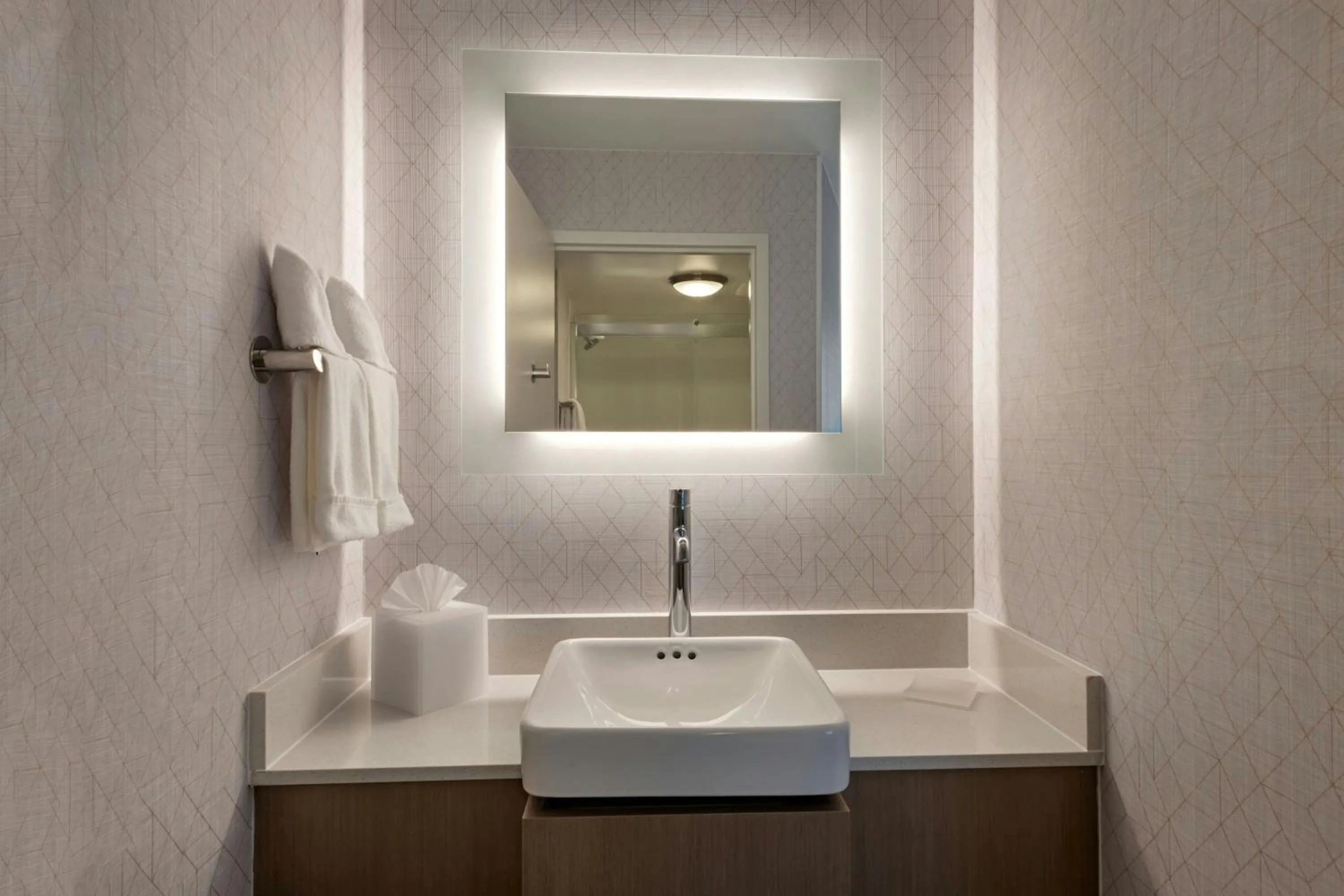 Bathroom in SpringHill Suites by Marriott Lancaster Palmdale