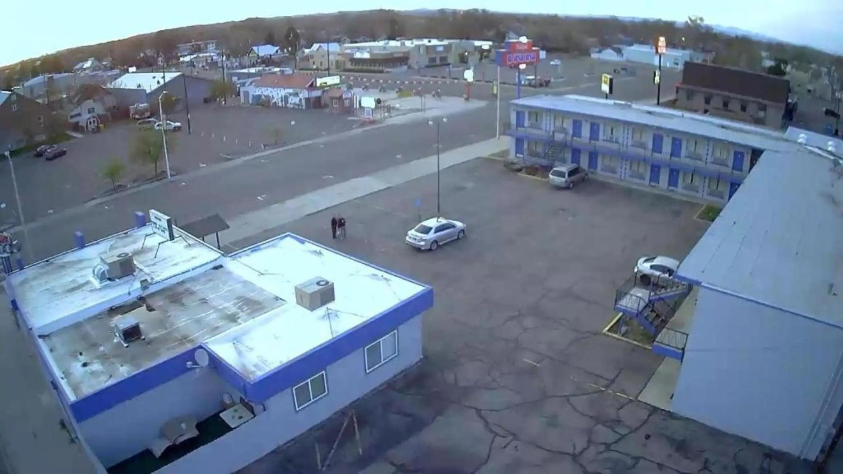 Bird's eye view in Capital O Budget Inn Ontario I-84