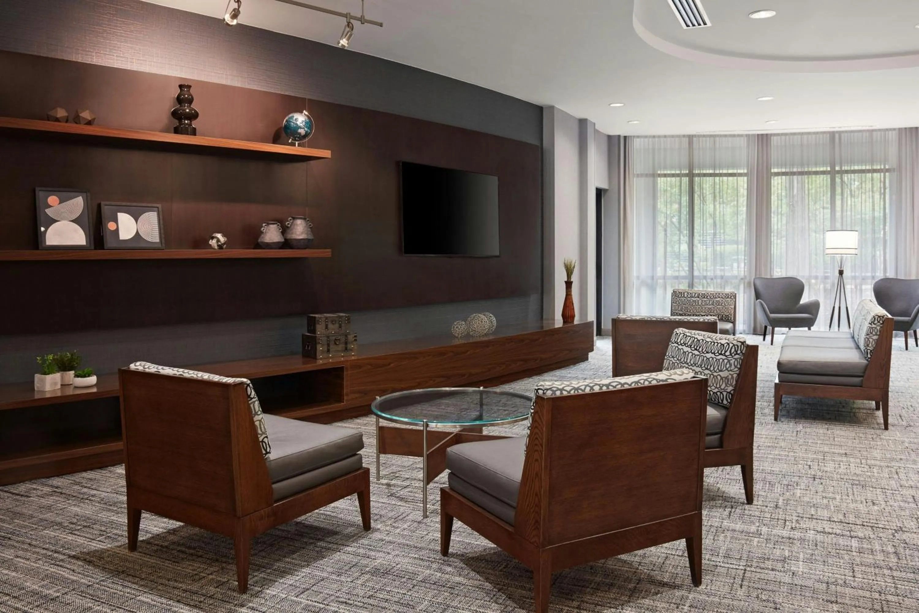 Lounge or bar in Courtyard by Marriott Hamilton