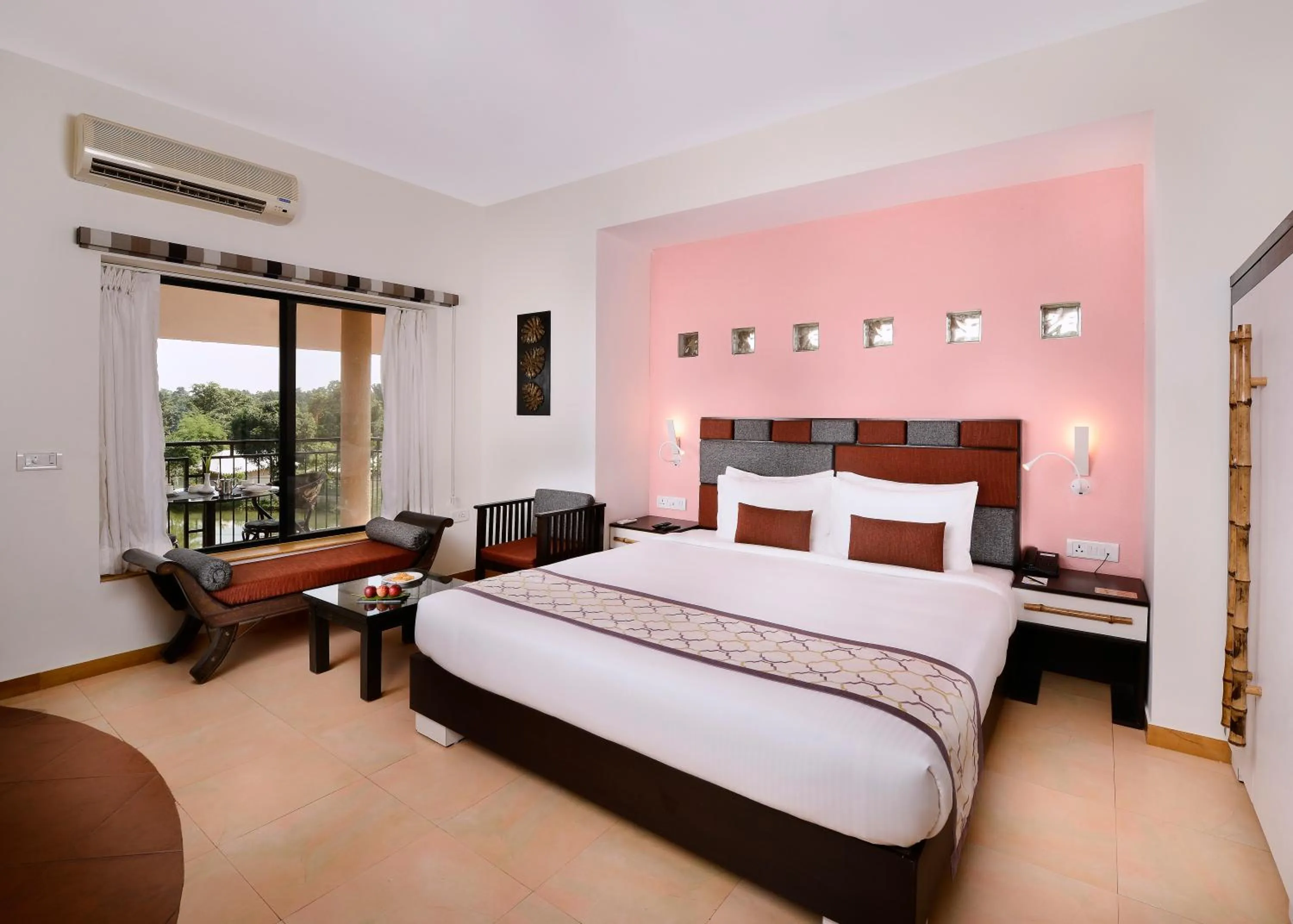 Bedroom, Bed in Sterling Kanha