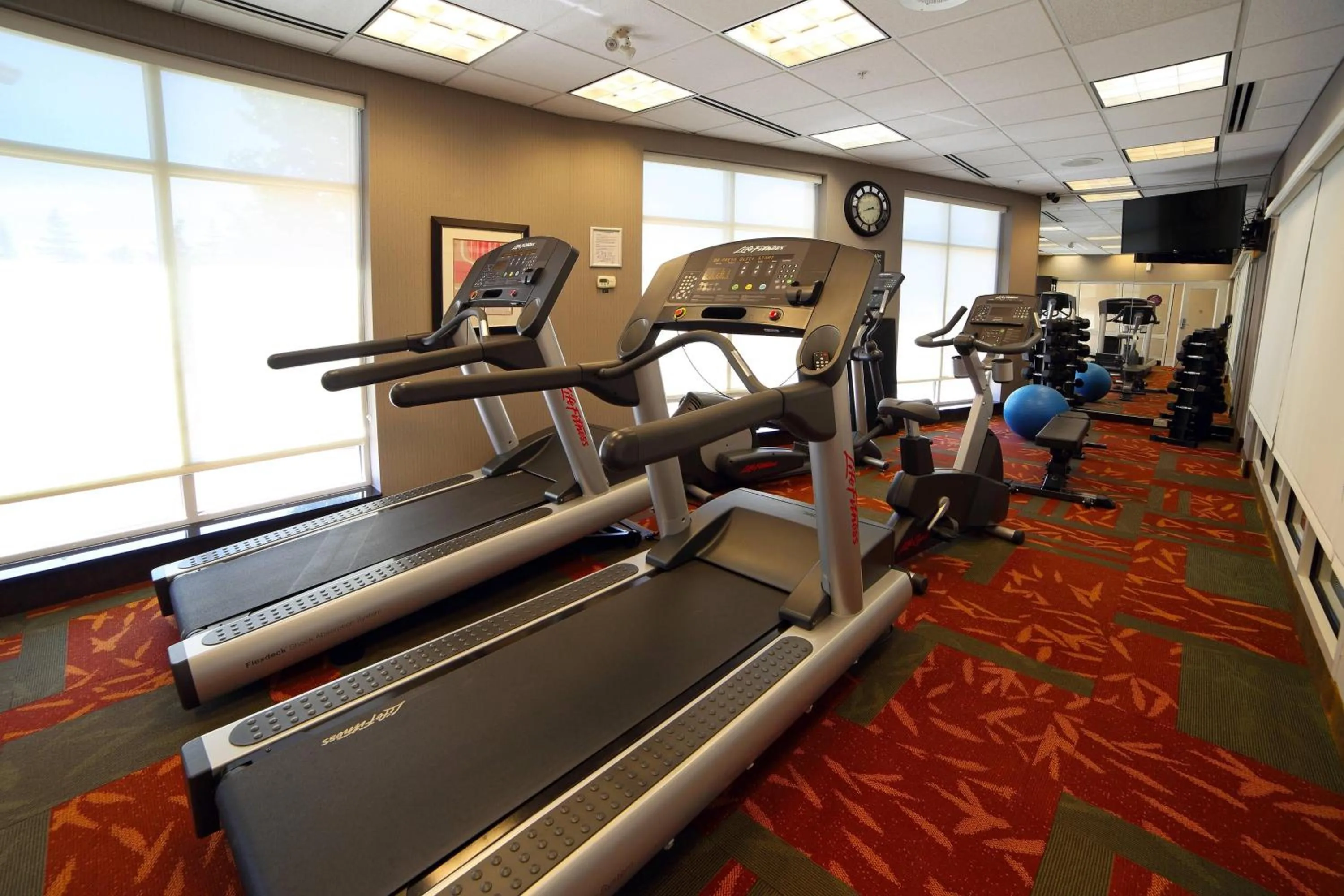 Fitness centre/facilities in Residence Inn by Marriott Mississauga-Airport Corporate Centre West