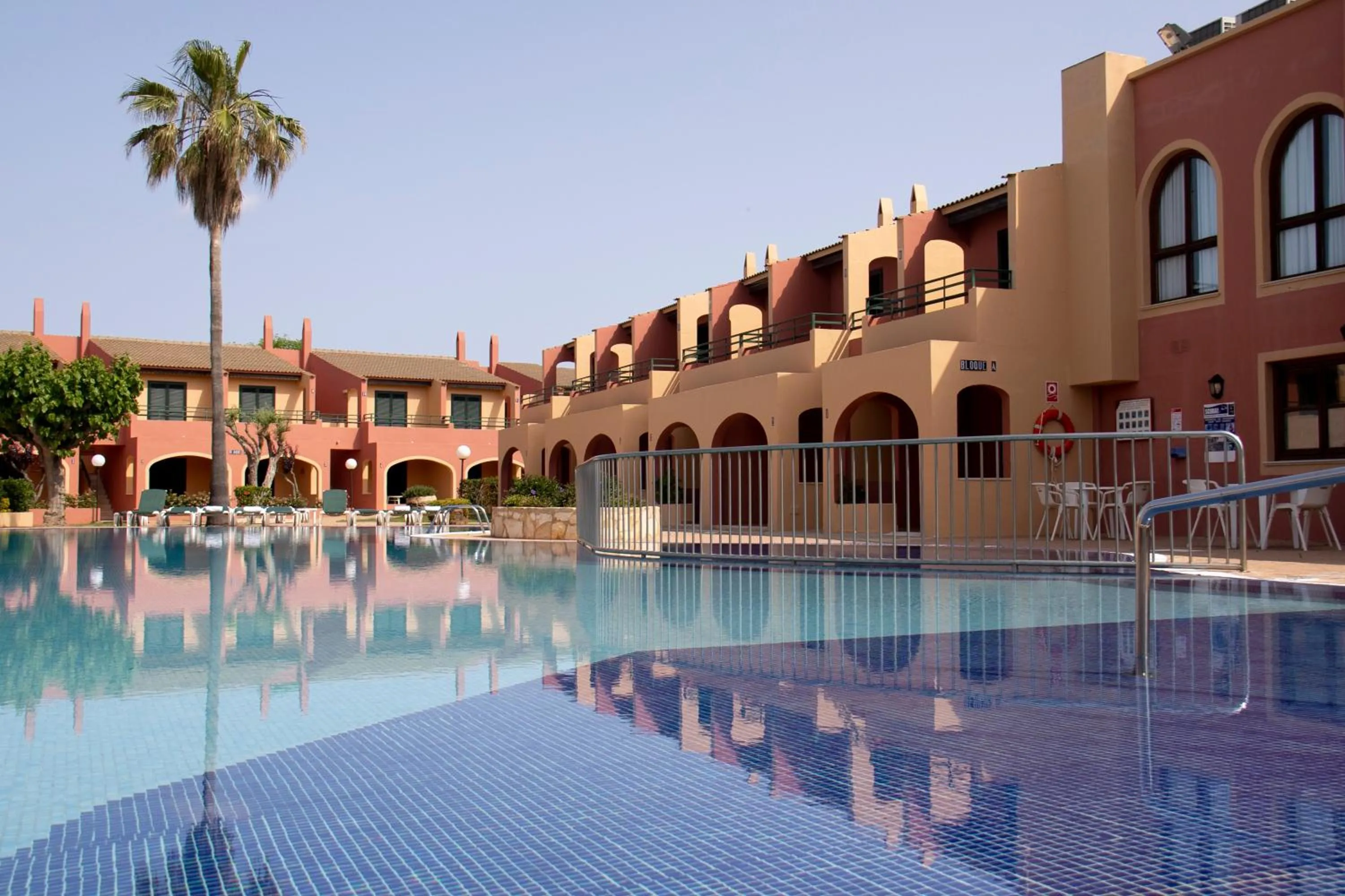 Swimming pool in Grupoandria Aparthotel Club Andria