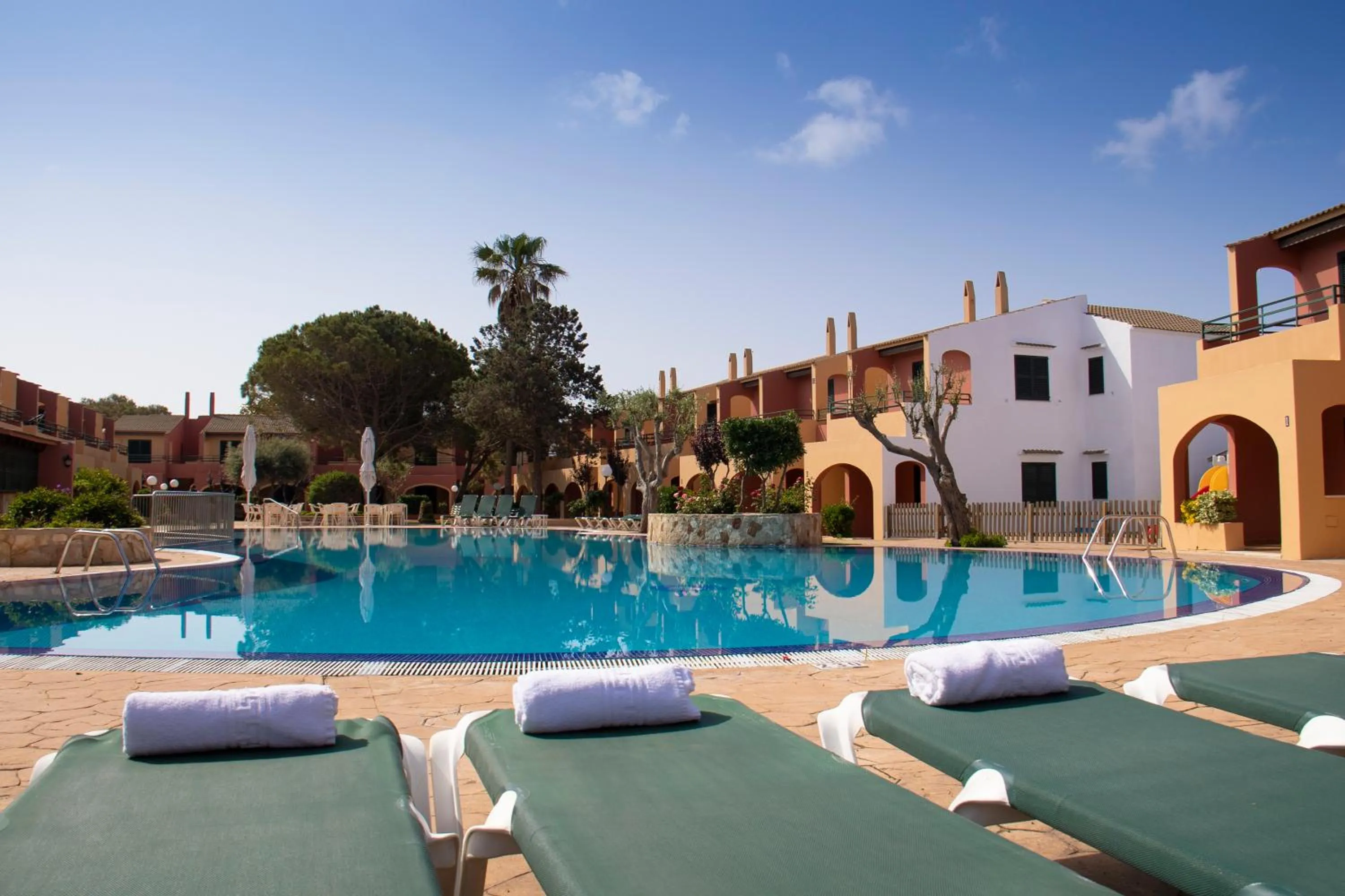 Swimming pool in Grupoandria Aparthotel Club Andria