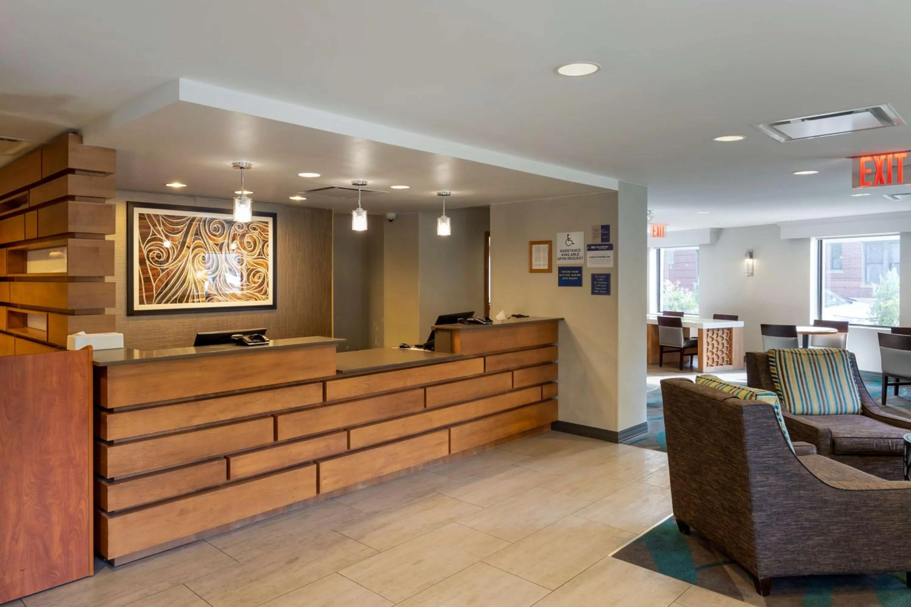 Lobby or reception in Best Western Gregory Hotel